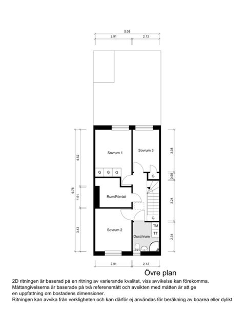 Bostadsrätt, Radhus, Huldregränd 22, Rotsunda, Sollentuna