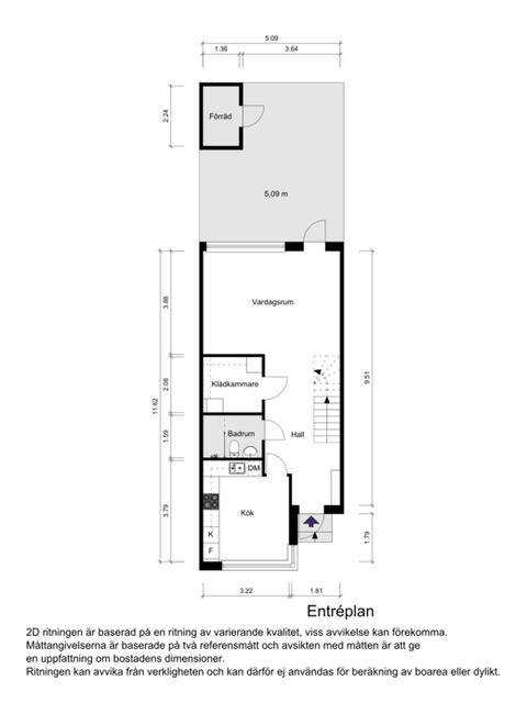 Bostadsrätt, Radhus, Huldregränd 22, Rotsunda, Sollentuna