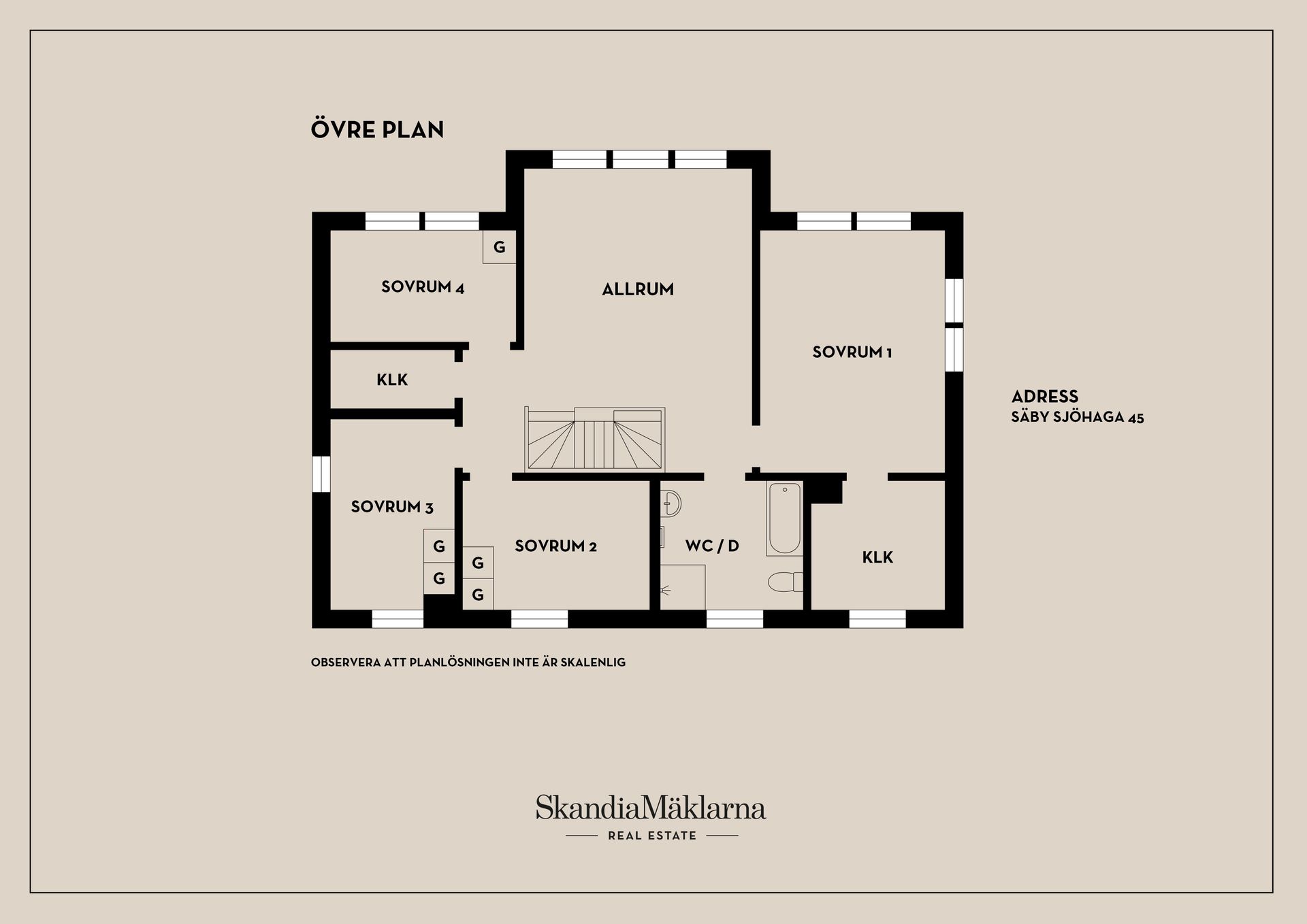 Villa, Säby Sjöhaga 45, Kolbäck, Hallstahammar