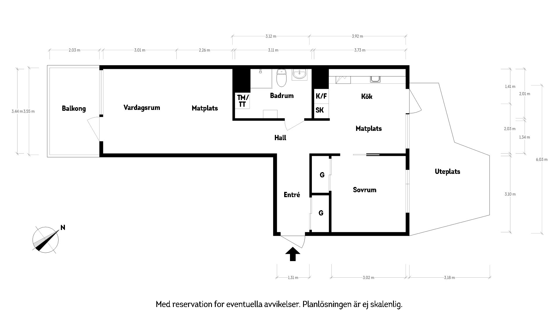 Bostadsrätt, Fixfabrikens Gata 12, Majorna, Göteborg