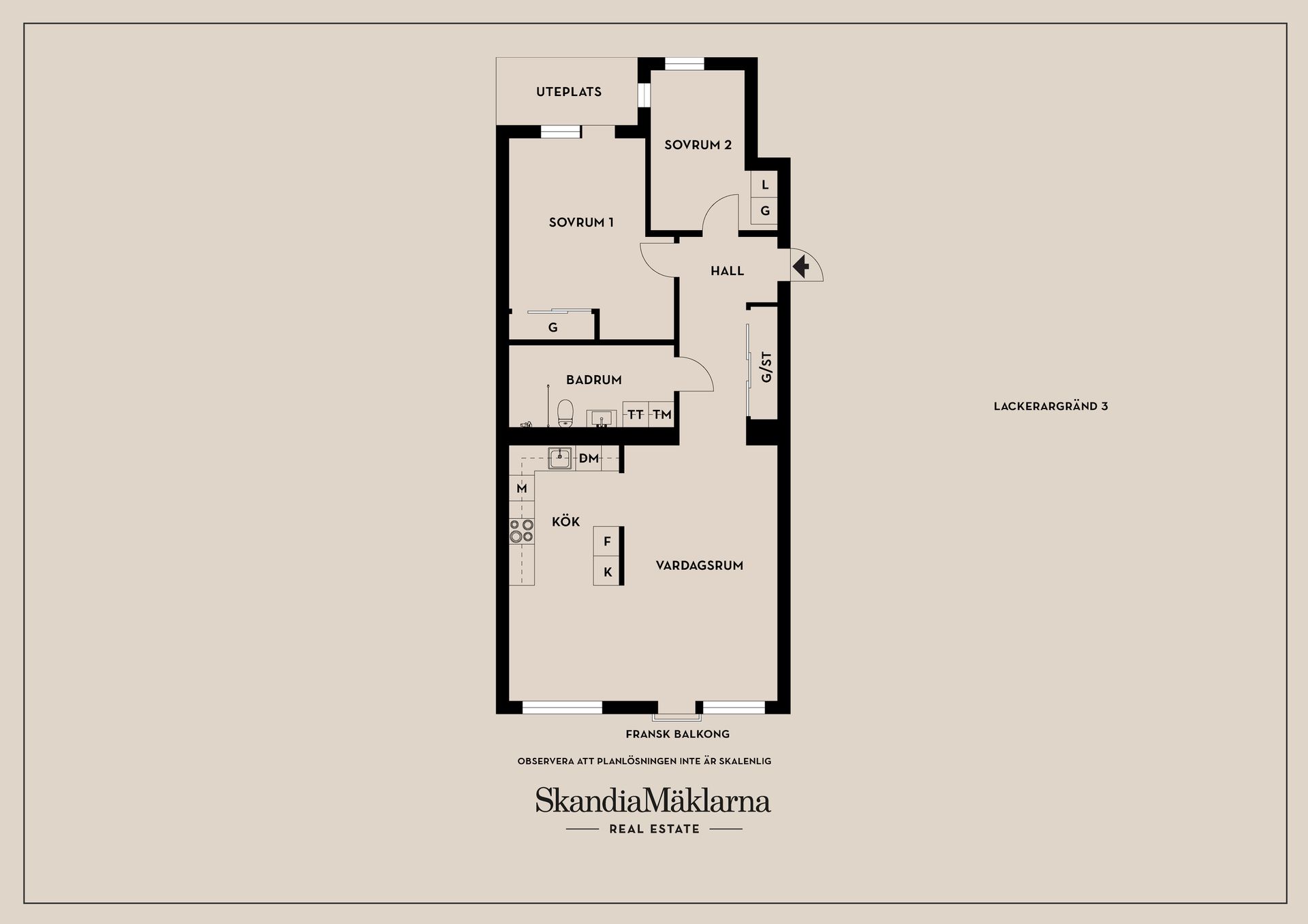 Bostadsrätt, Lackerargränd 3, Huddinge Centrum/Sjödalen, Huddinge