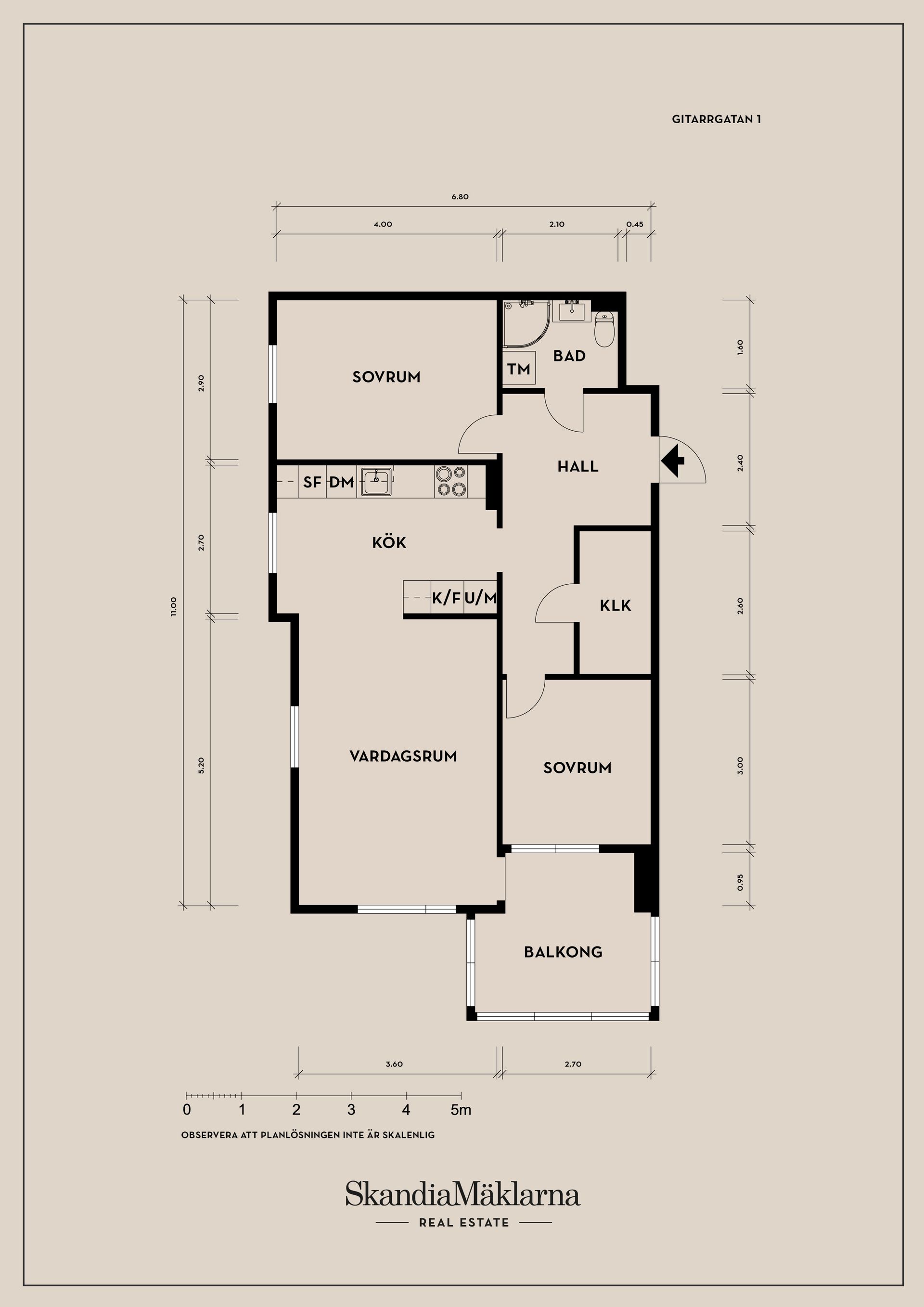 Bostadsrätt, Gitarrgatan 1, Ruddalen, Göteborg