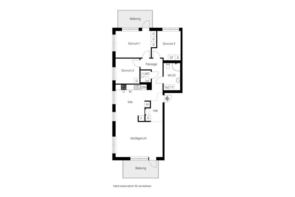 Bostadsrätt, Meteorvägen 26 Lgh 1101, Fullerö, Uppsala