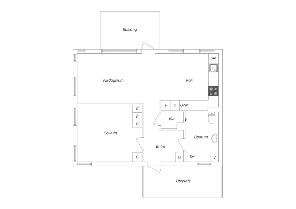 Bostadsrätt, Odlingsgatan 171, Ytterby, Kungälv