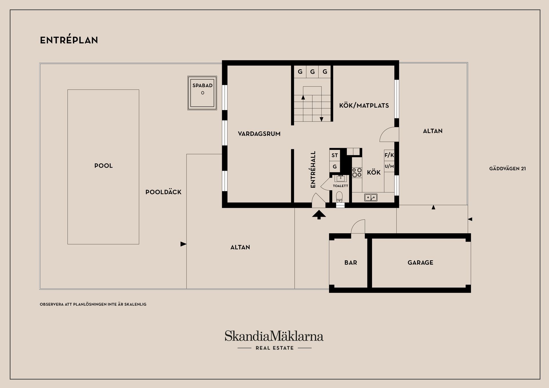 Radhus, Gäddvägen 21, Åleryd, Linköping