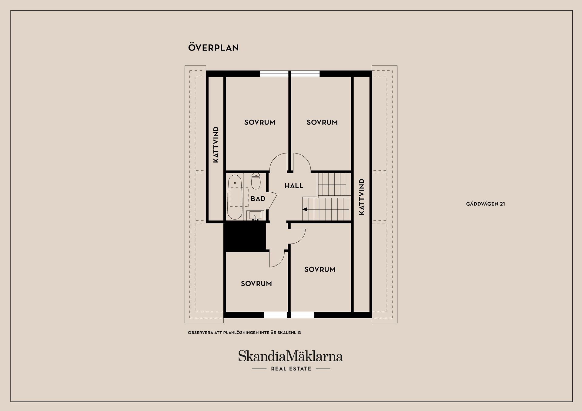 Radhus, Gäddvägen 21, Åleryd, Linköping