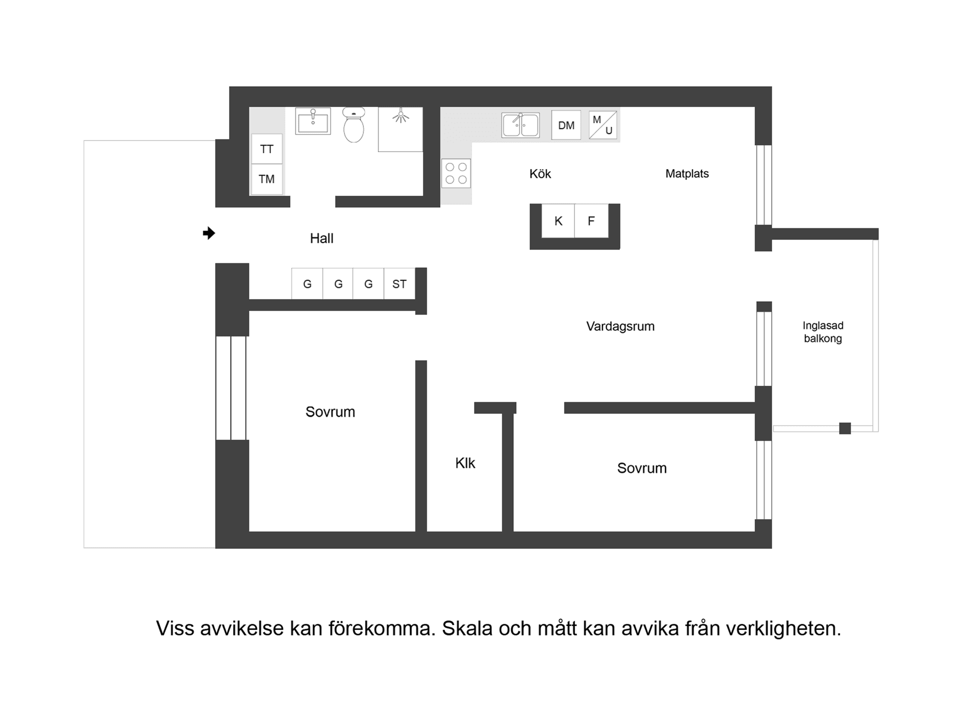Bostadsrätt, Holmtorpsvägen 22D, Björkalund, Norrköping