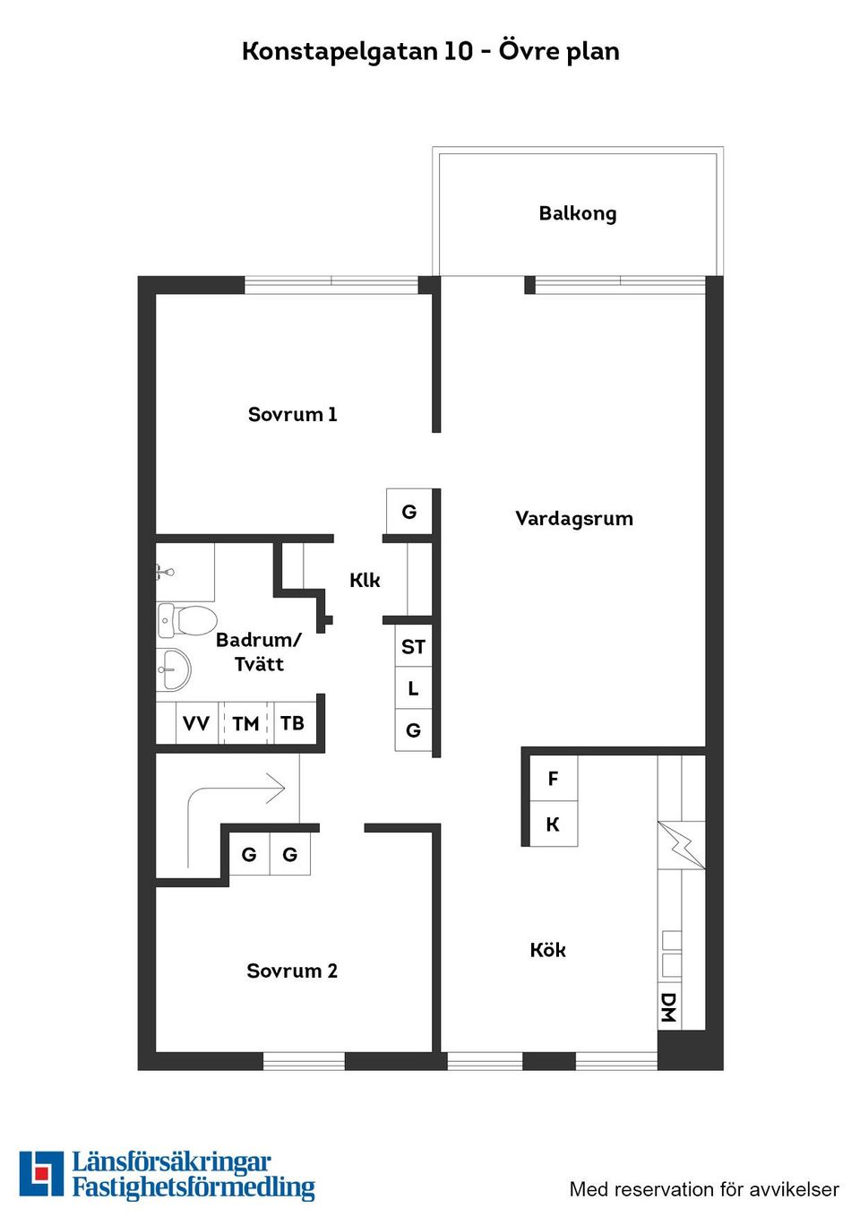 Bostadsrätt, Konstapelgatan 10, Barnarp, Jönköping