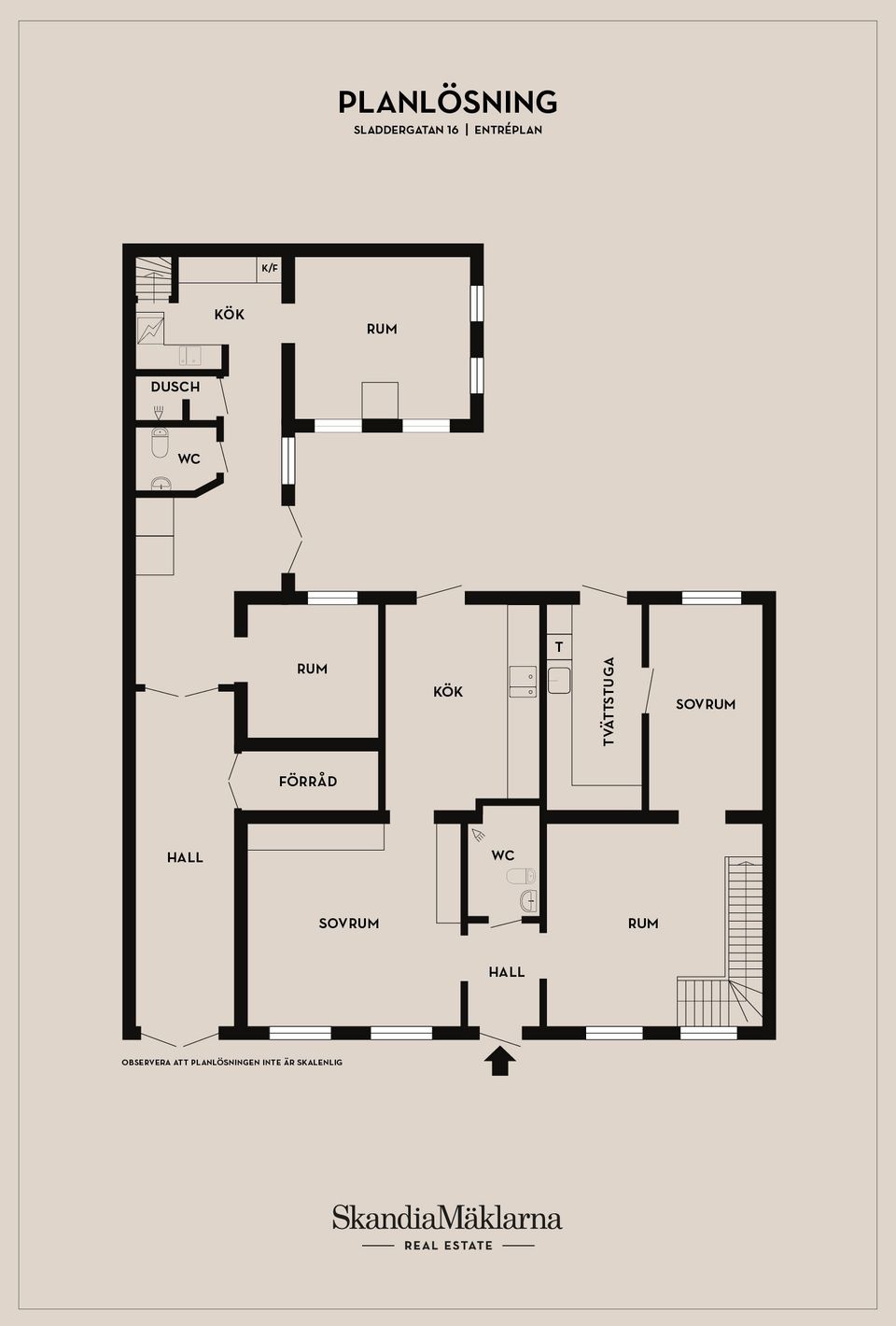 Radhus, Sladdergatan 16, Centrum, Ystad