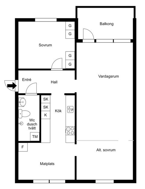 Bostadsrätt, Smältverksgatan 66, Bäckby, Västerås