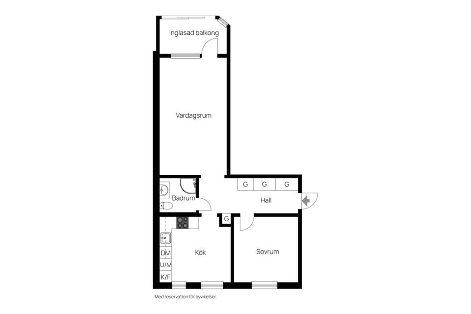 Bostadsrätt, Tallvägen 13, Södertorn, Oskarshamn
