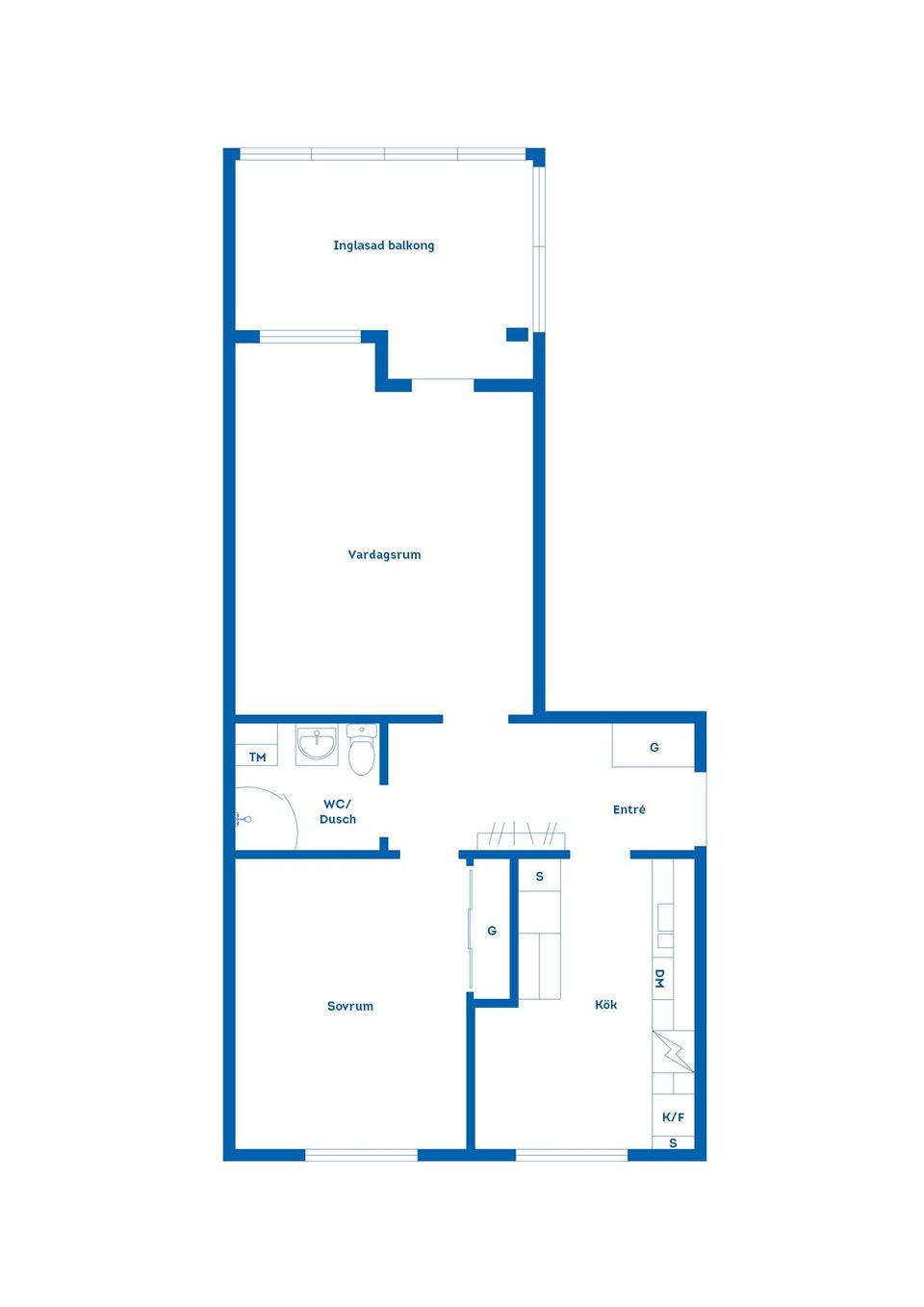 Bostadsrätt, Hantverksgatan 33 A, Centralt, Oskarshamn