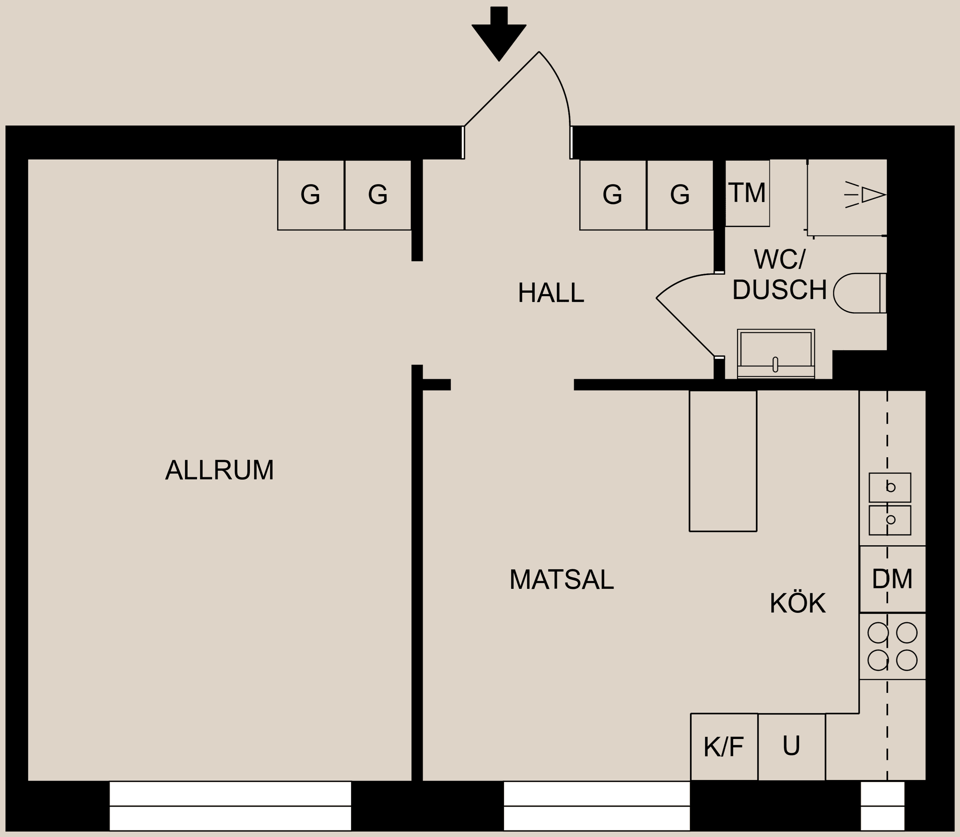 Bostadsrätt, Lindövägen 6, Centralt, Öster, Norrköping