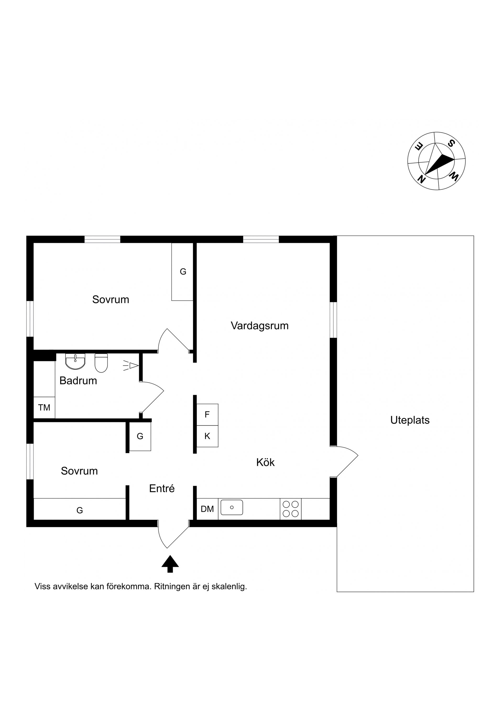 Bostadsrätt, Morkullegatan 8, Centrum, Varberg