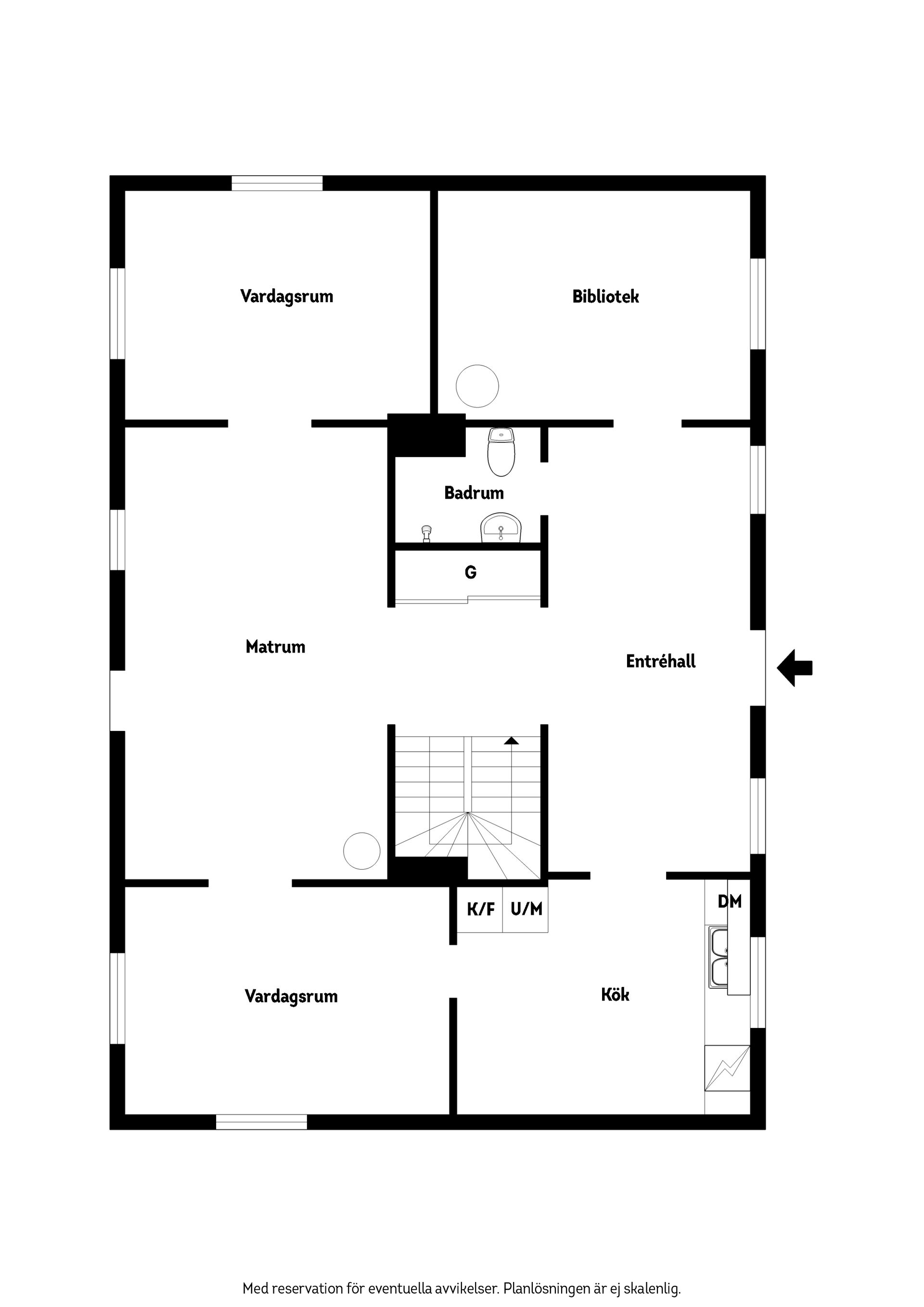 Villa, Skiftesvägen 40, Färlöv, Kristianstad
