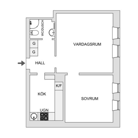 Bostadsrätt, Sjögatan 13B, Torpa, Jönköping