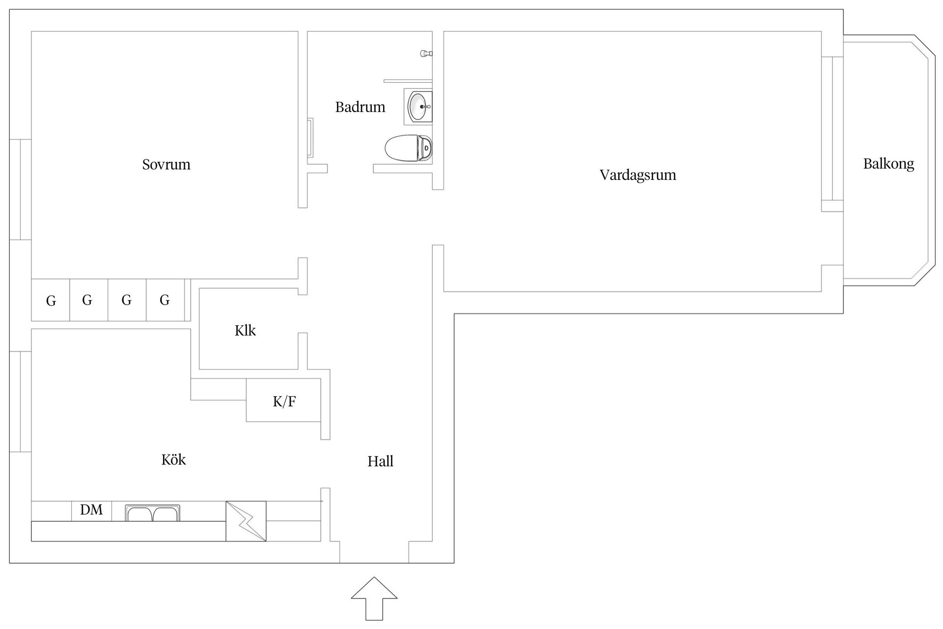 Bostadsrätt, Fylkinggatan 25B, Håkanstorp, Malmö