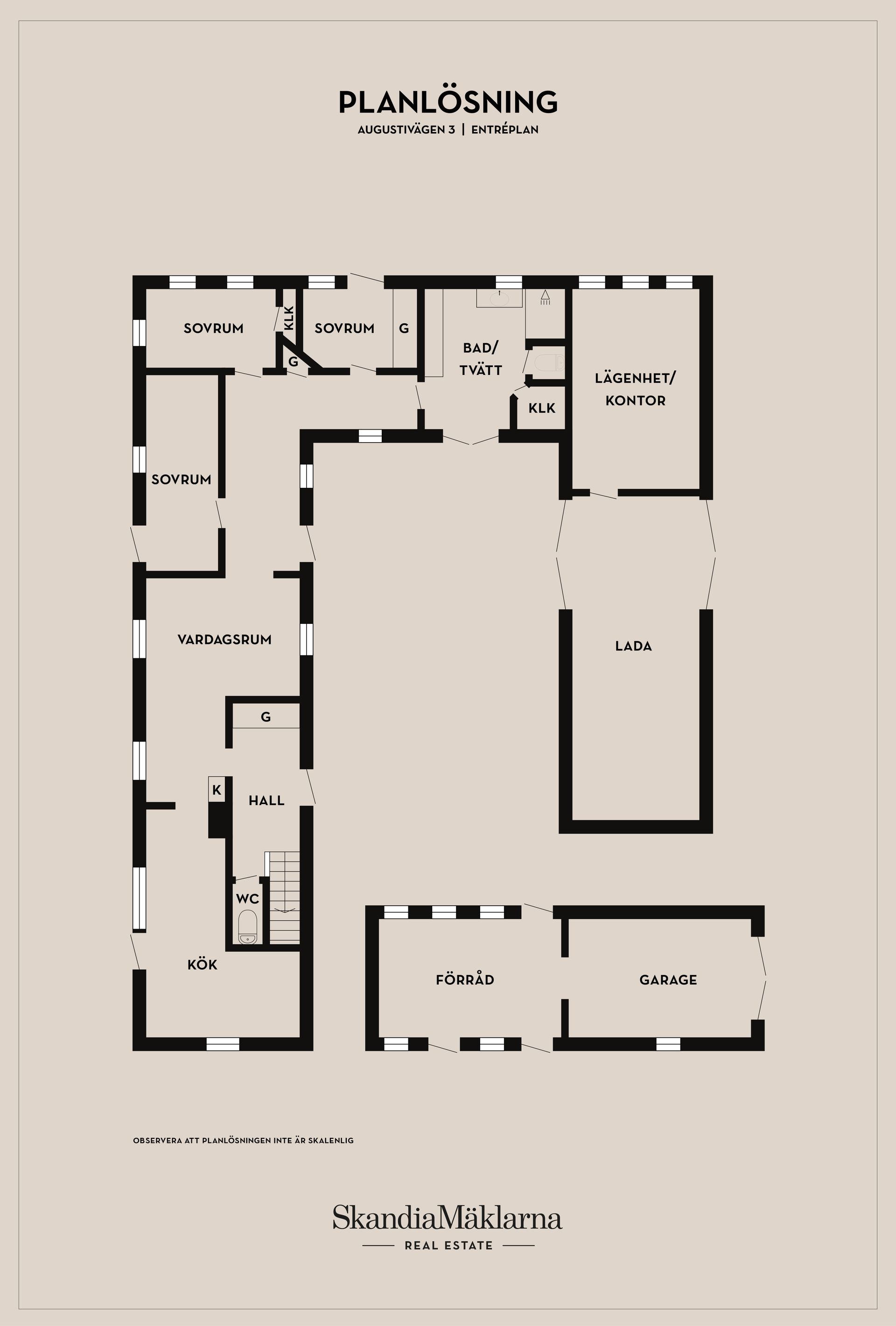 Villa, Augustivägen 3, Köpingebro, Ystad