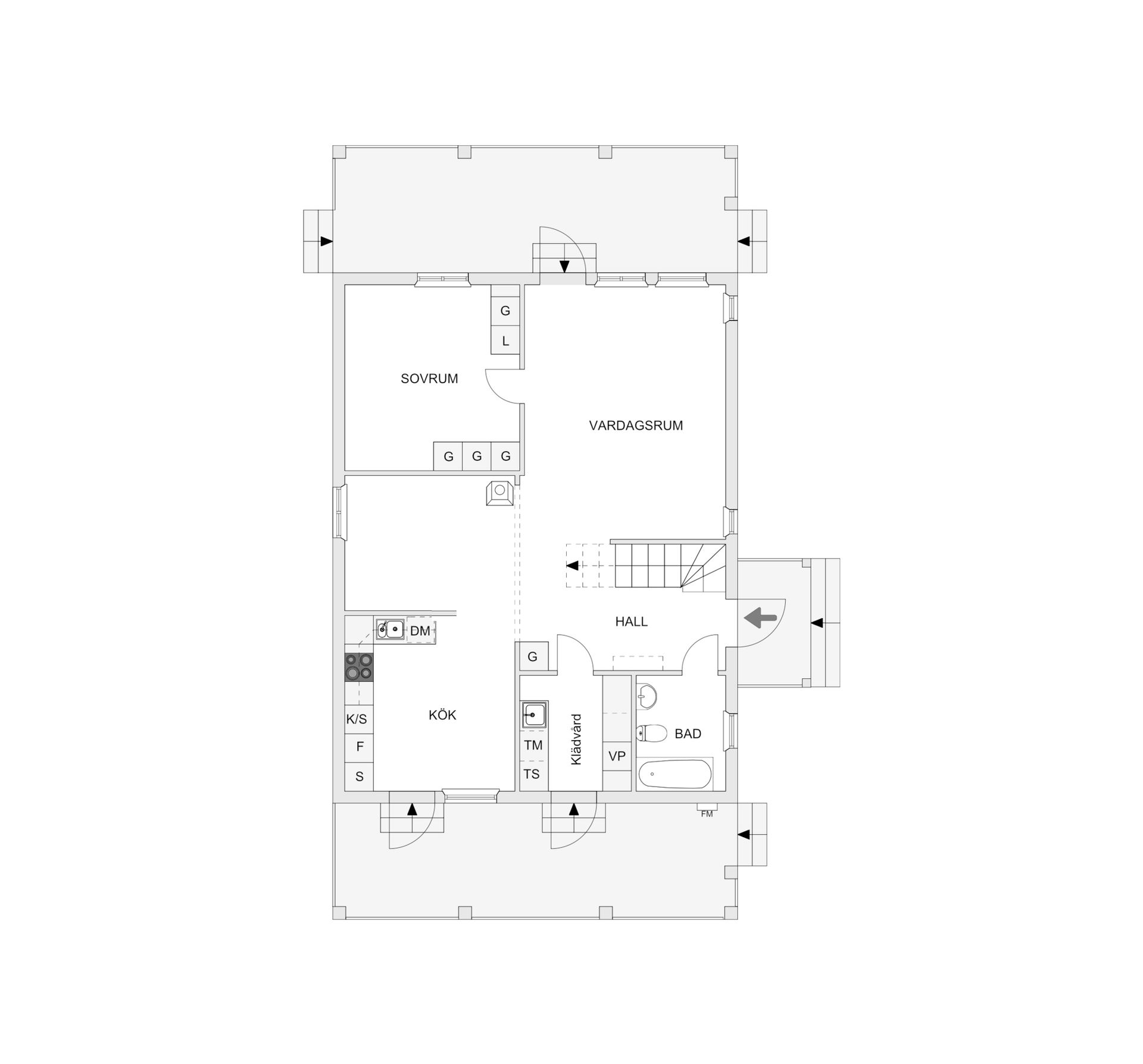 Villa, Kullängen 4C, Ekskogen- Kårsta, Vallentuna