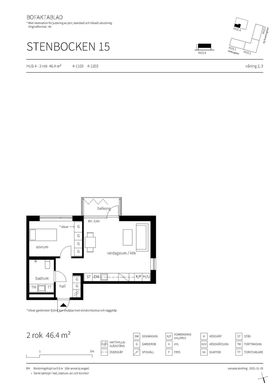 Bostadsrätt, Knopvägen 3B, Eslöv - Centralt, Eslöv