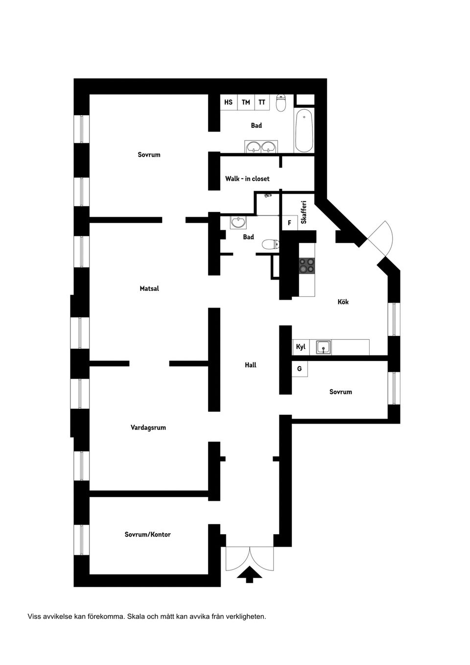 Bostadsrätt, Prästgatan 65A, Östersund Centrum, Östersund
