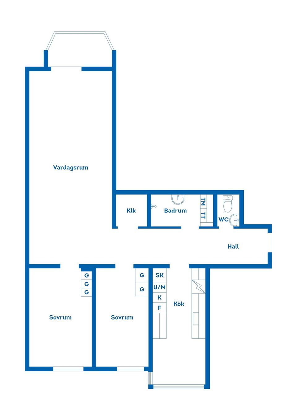 Bostadsrätt, Snickaregatan 27, Centralt, Linköping