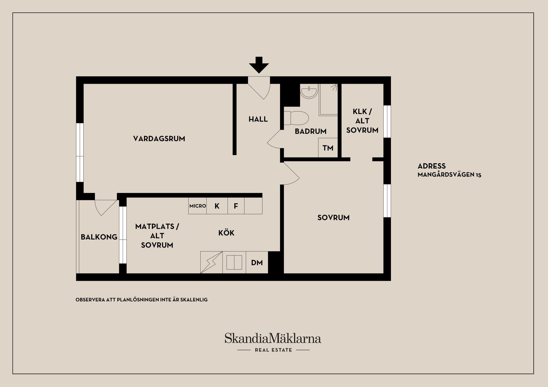 Bostadsrätt, Mangårdsvägen 15, Visättra, Huddinge