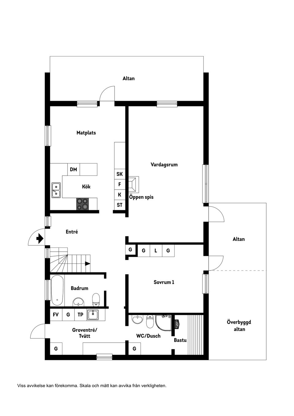 Villa, Rondellvägen 1, Hovshaga, Växjö