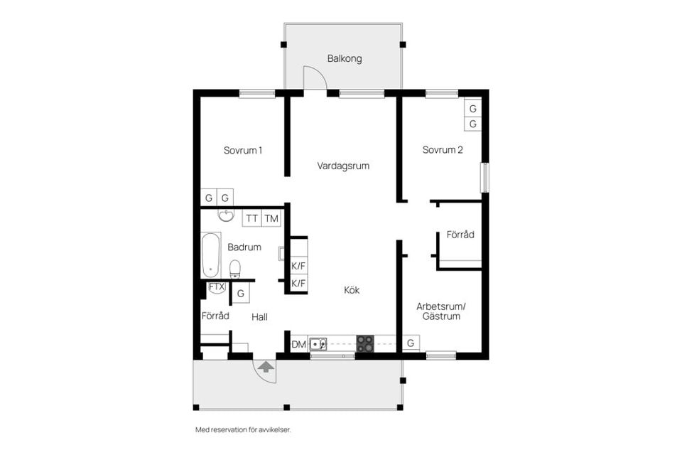 Bostadsrätt, Sjudarevägen 30 E, Visby  - Terra Nova, Gotland