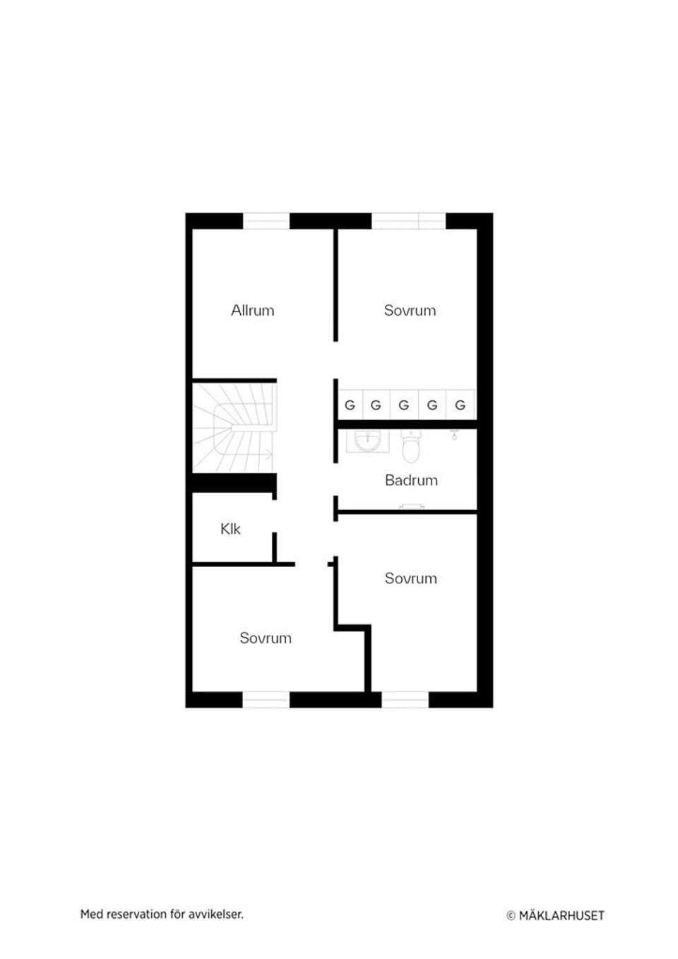 Radhus, Hägnadsgatan 53, Trädgårdsstaden, Skövde