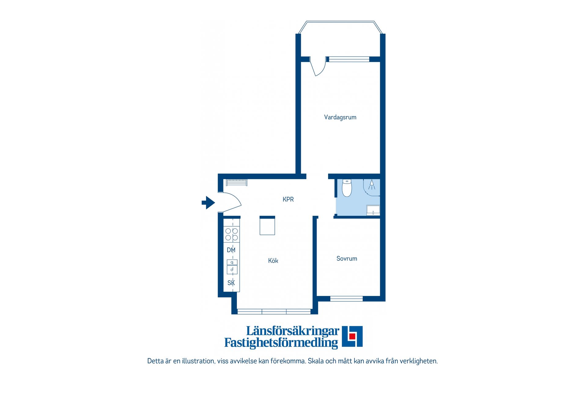 Bostadsrätt, Hyttlidgatan 63C, Norrböle, Skellefteå
