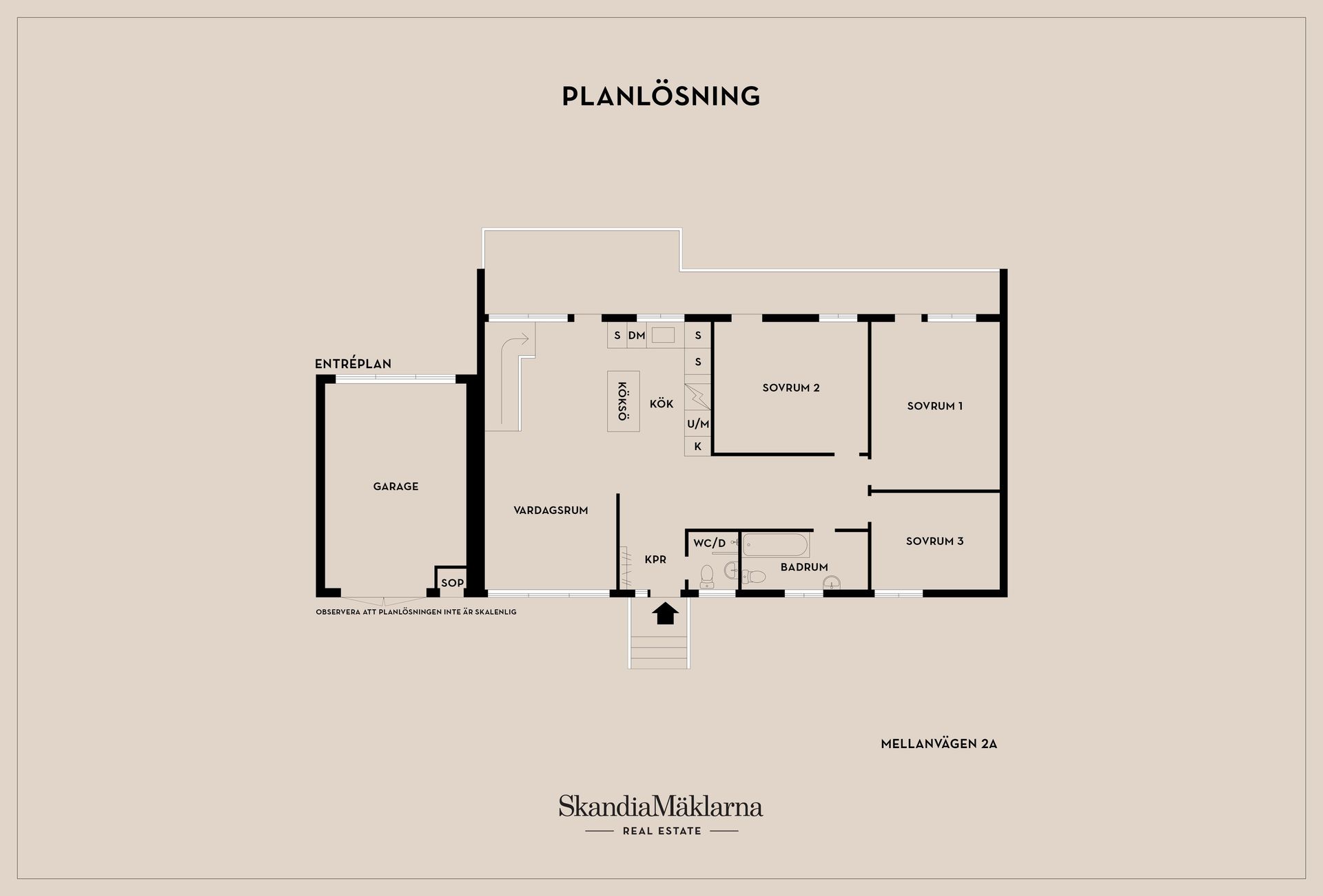 Villa, Mellanvägen 2A, Kävlinge