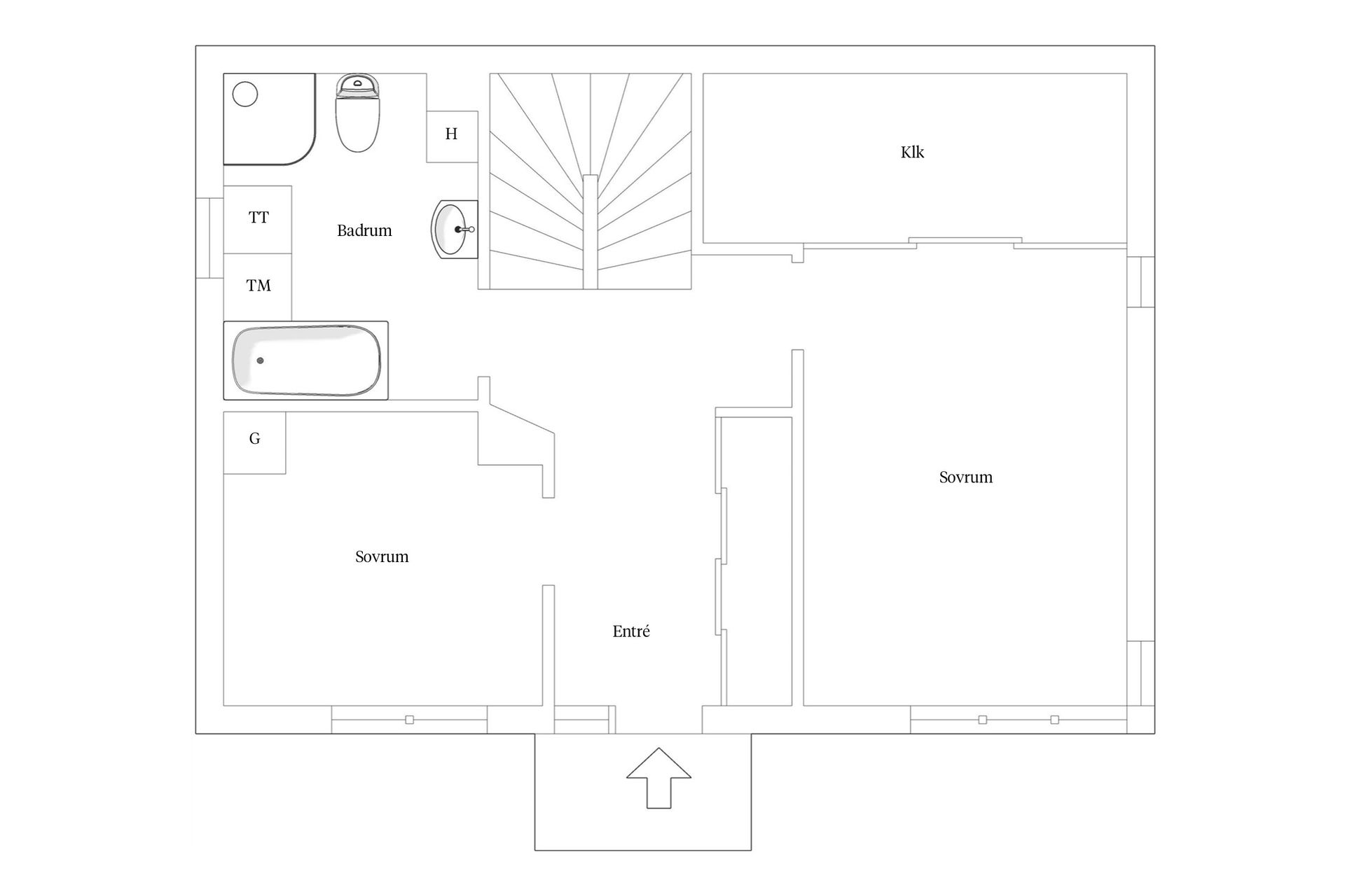 Bostadsrätt, Sidövägen 3B, Strängnäs Centralt, Strängnäs