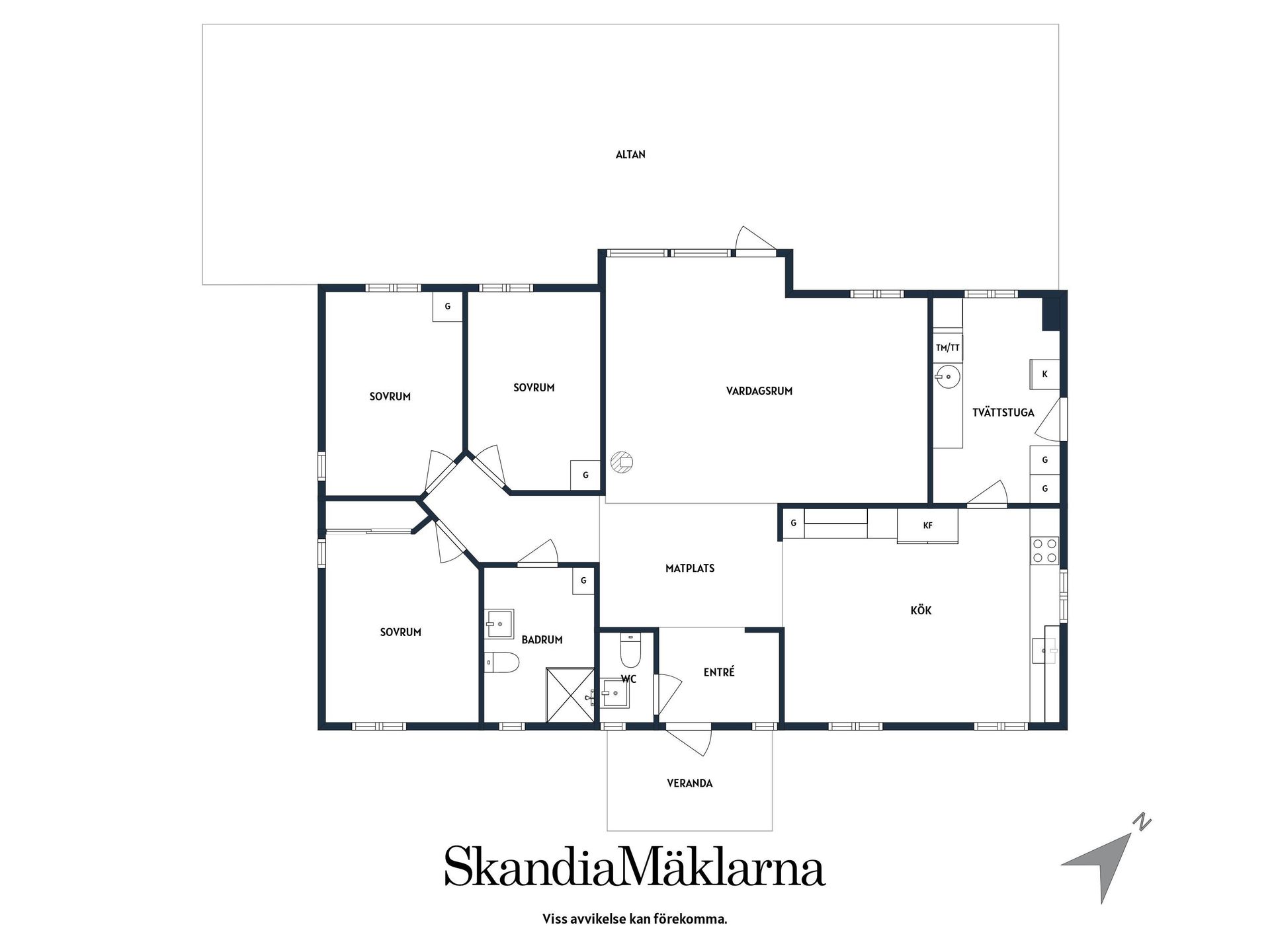 Villa, Norrby Blomtorpet 2, Toresund/Norrby, Strängnäs