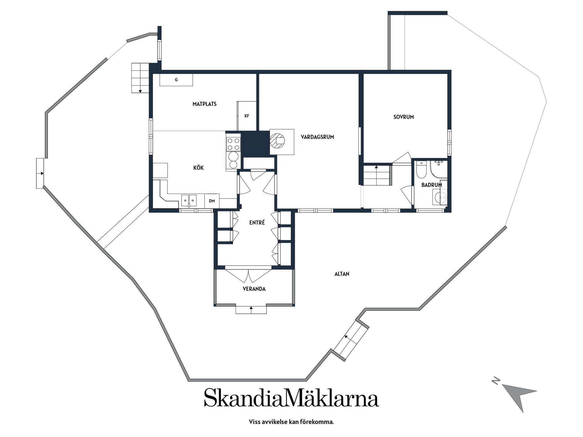 Villa, Norrby Blomtorpet 2, Toresund/Norrby, Strängnäs
