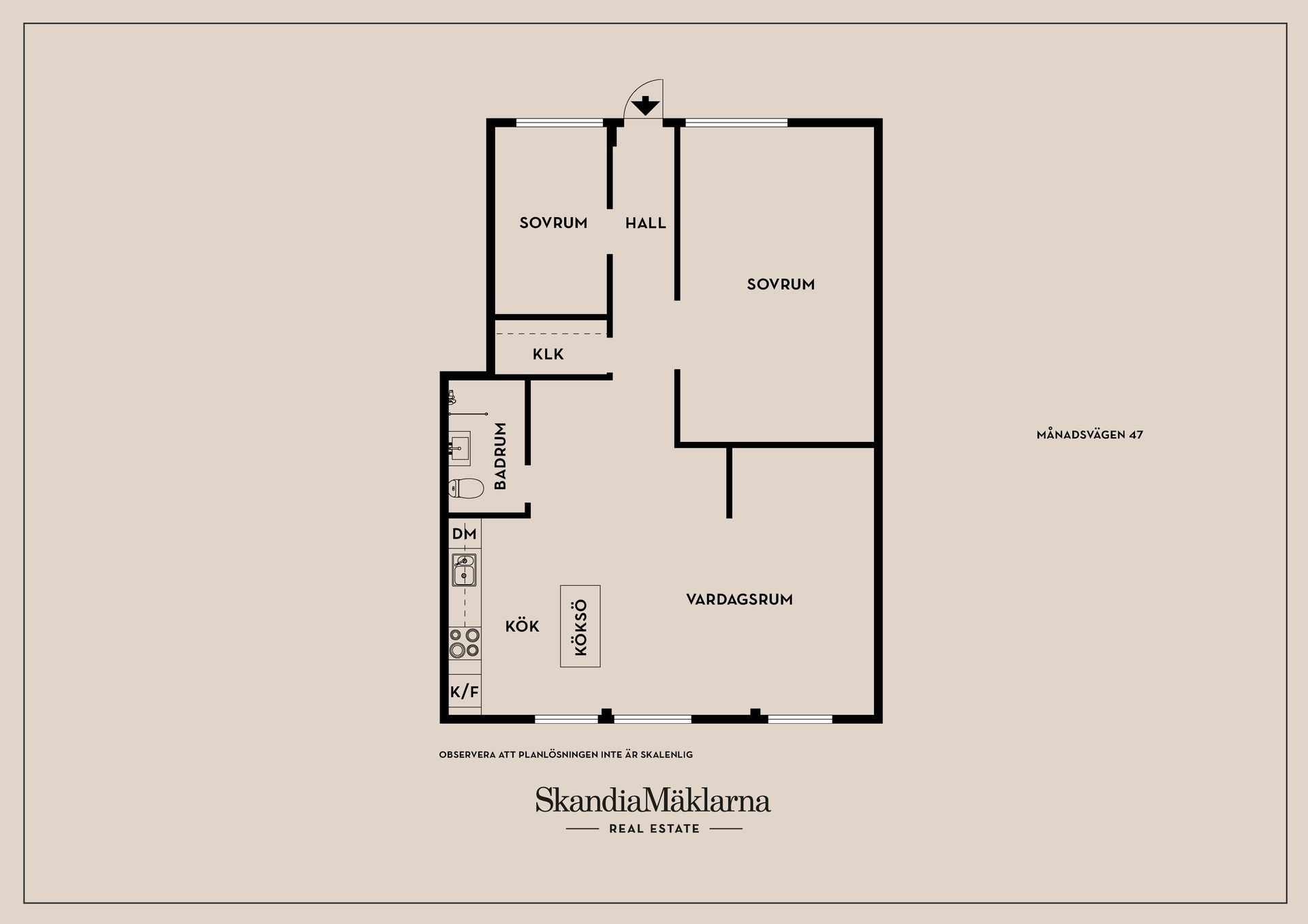 Bostadsrätt, Månadsvägen 47, Jakobsberg, Järfälla
