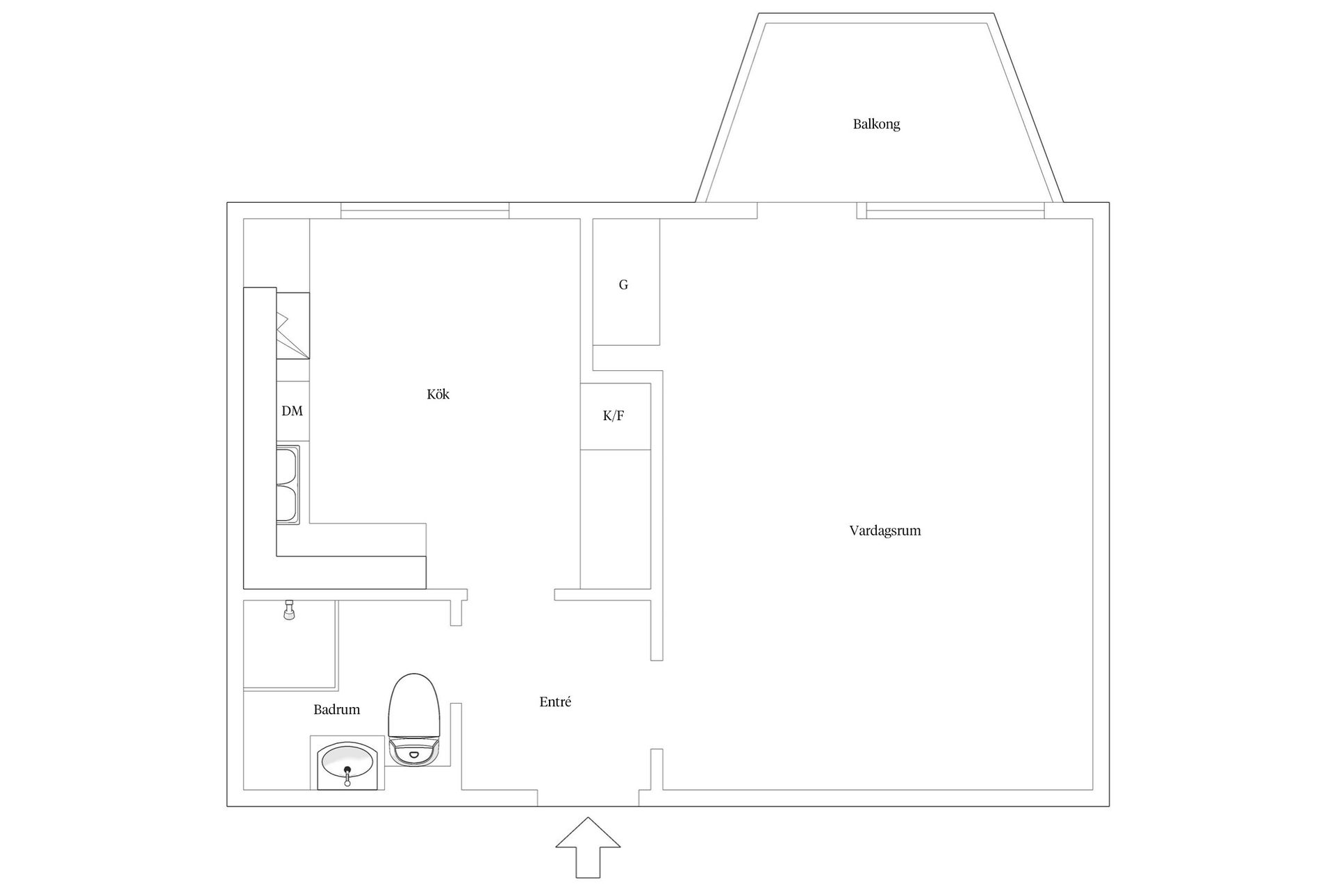 Bostadsrätt, Skogsgatan 6B, Osby