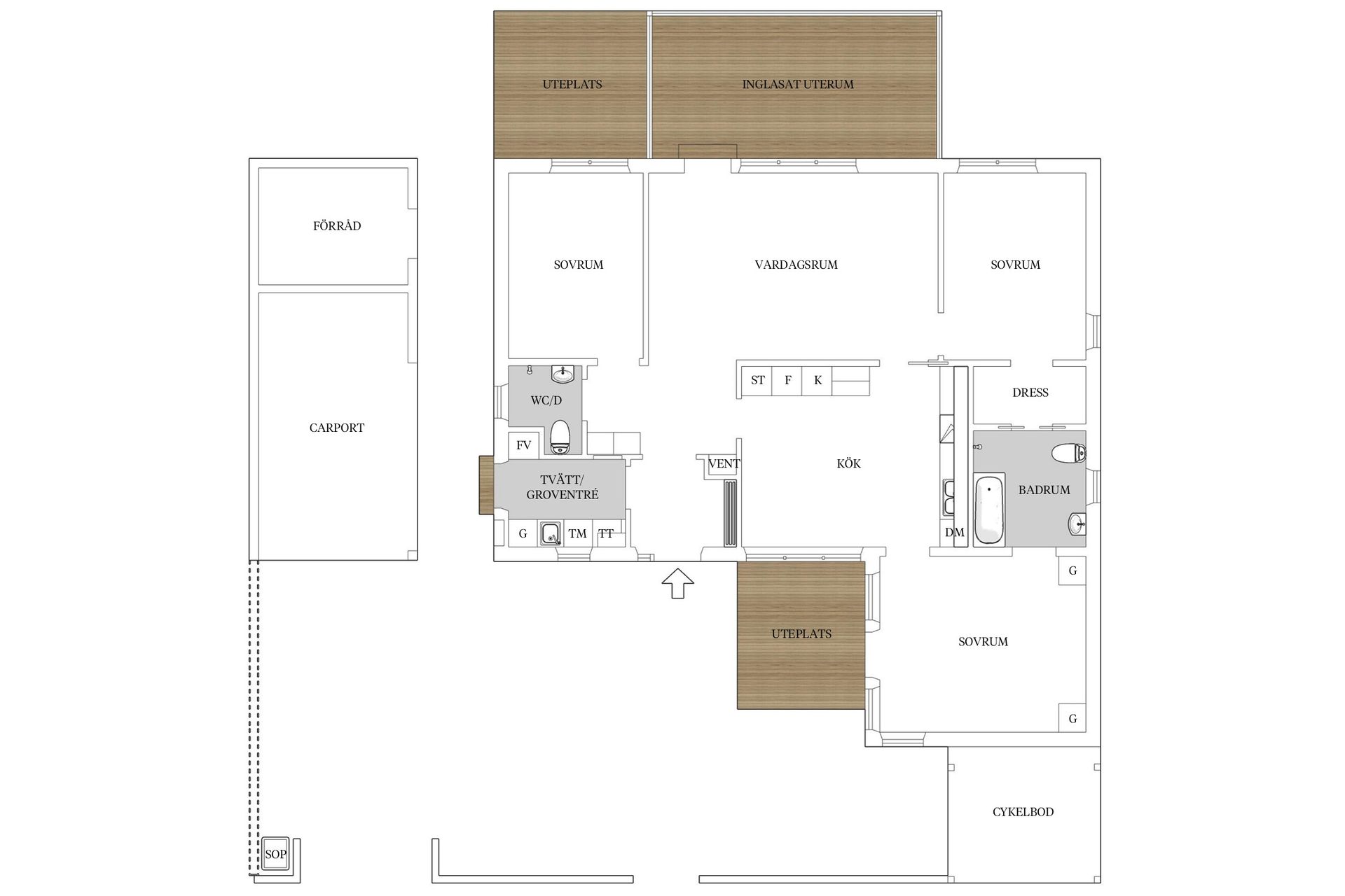 Bostadsrätt, Kungsgårdsvägen 79, Hovshaga, Växjö