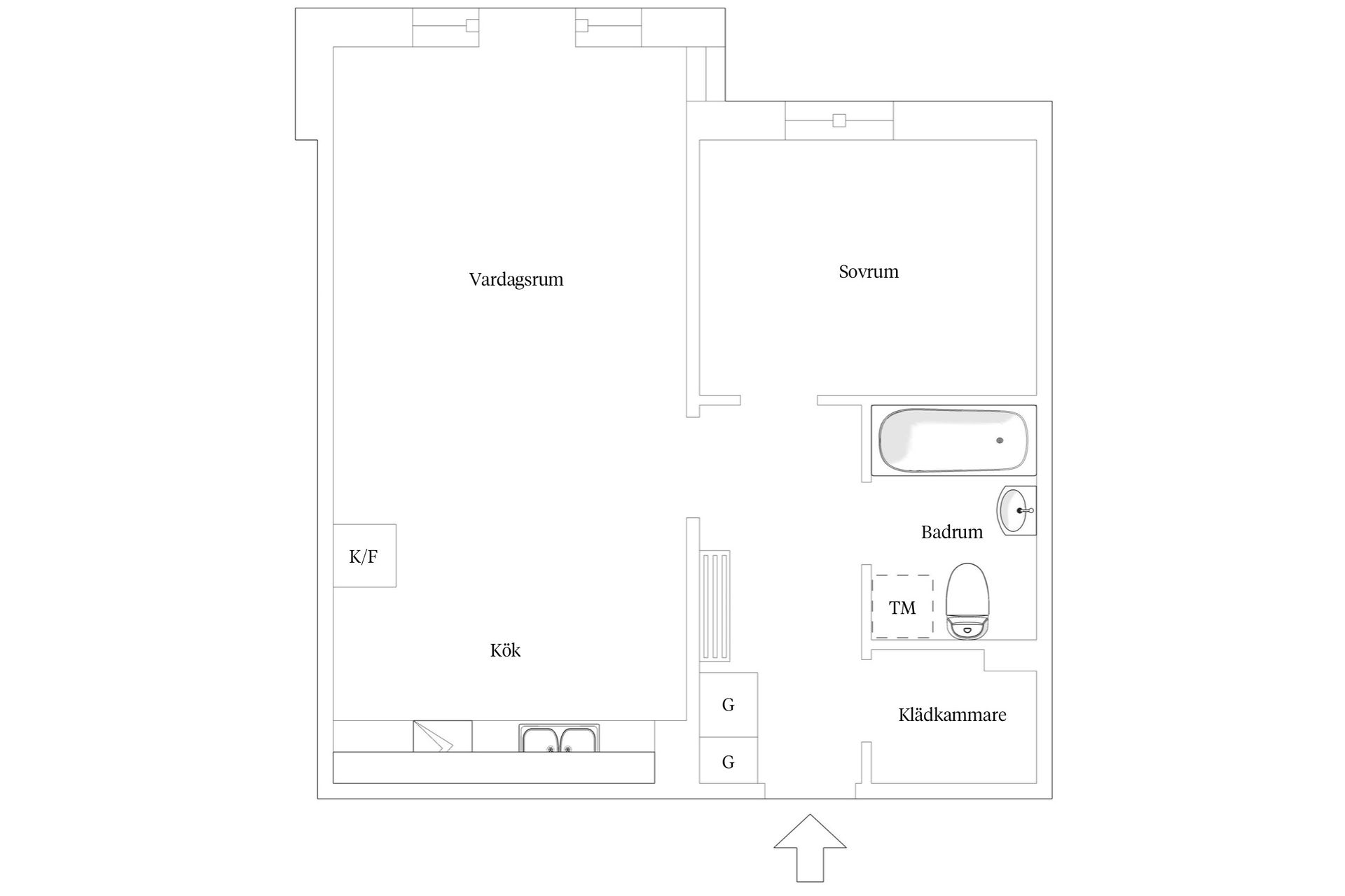 Bostadsrätt, Brommagatan 15, Tågaborg, Helsingborg