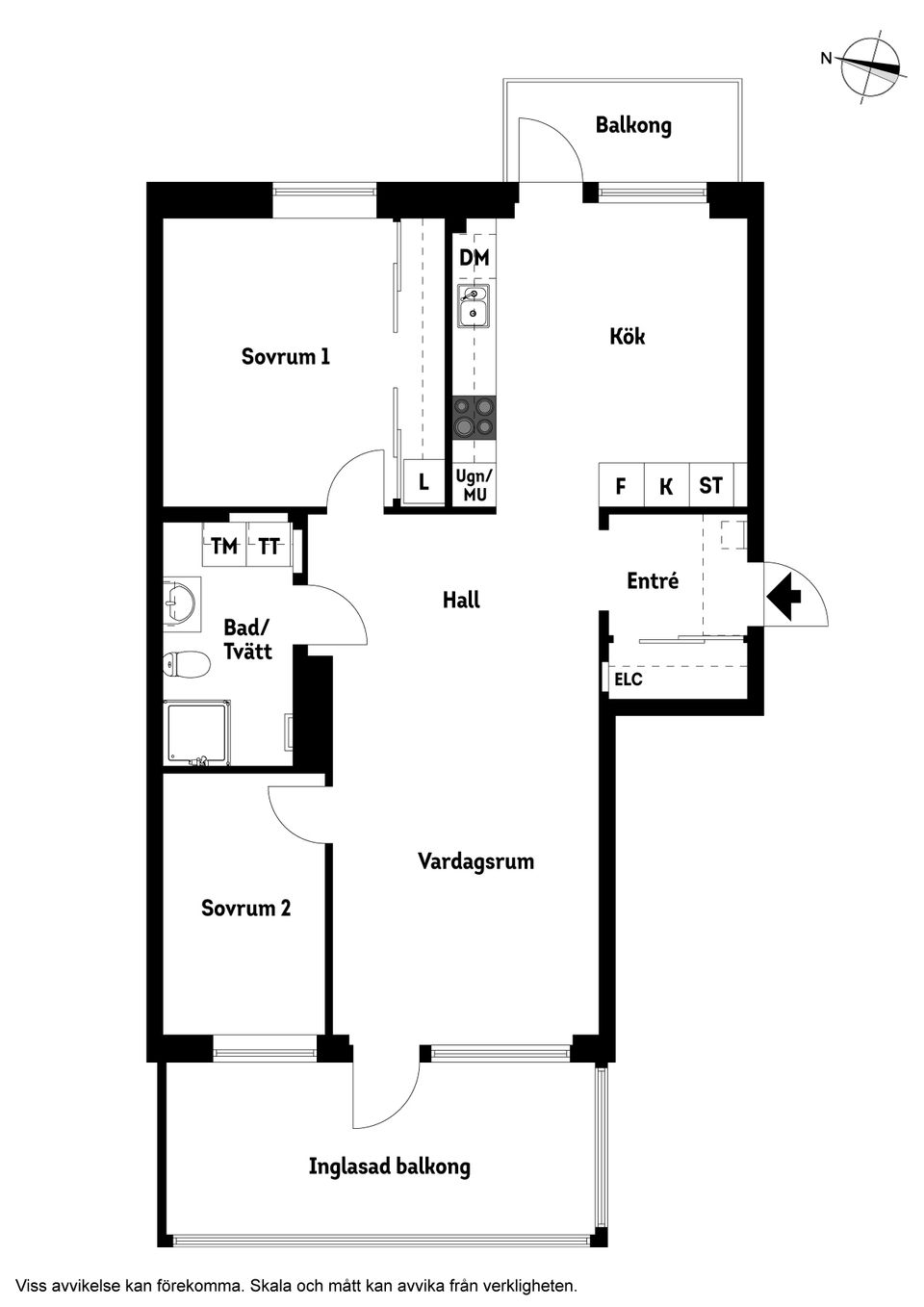 Bostadsrätt, Vendergatan 15, Centralt, Kungälv