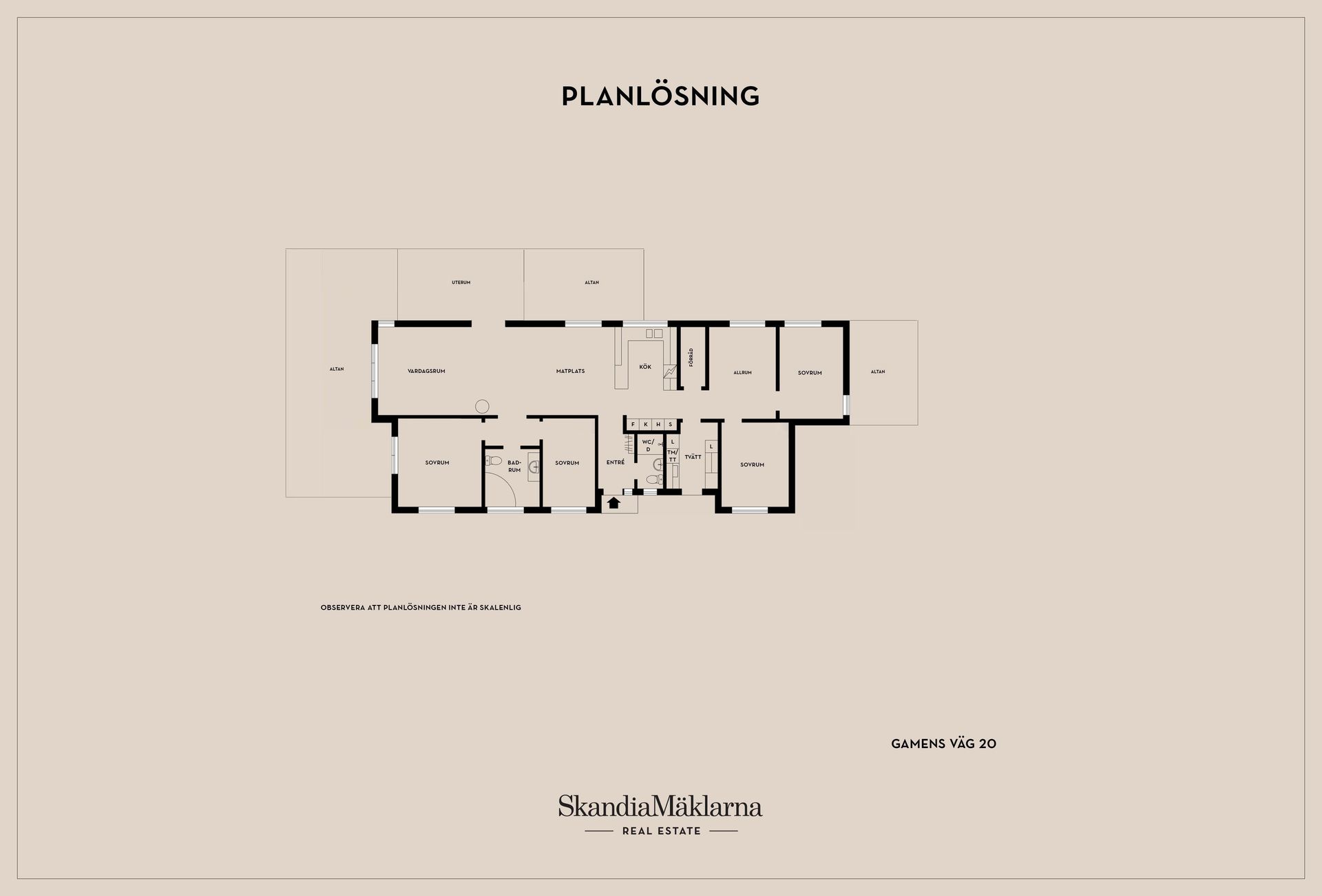 Villa, Gamens väg 20, Marielundsviken, Strängnäs