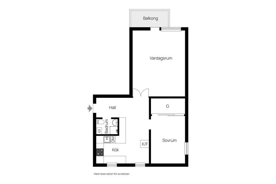 Bostadsrätt, Kinnekullevägen 19, Traneberg, Stockholm