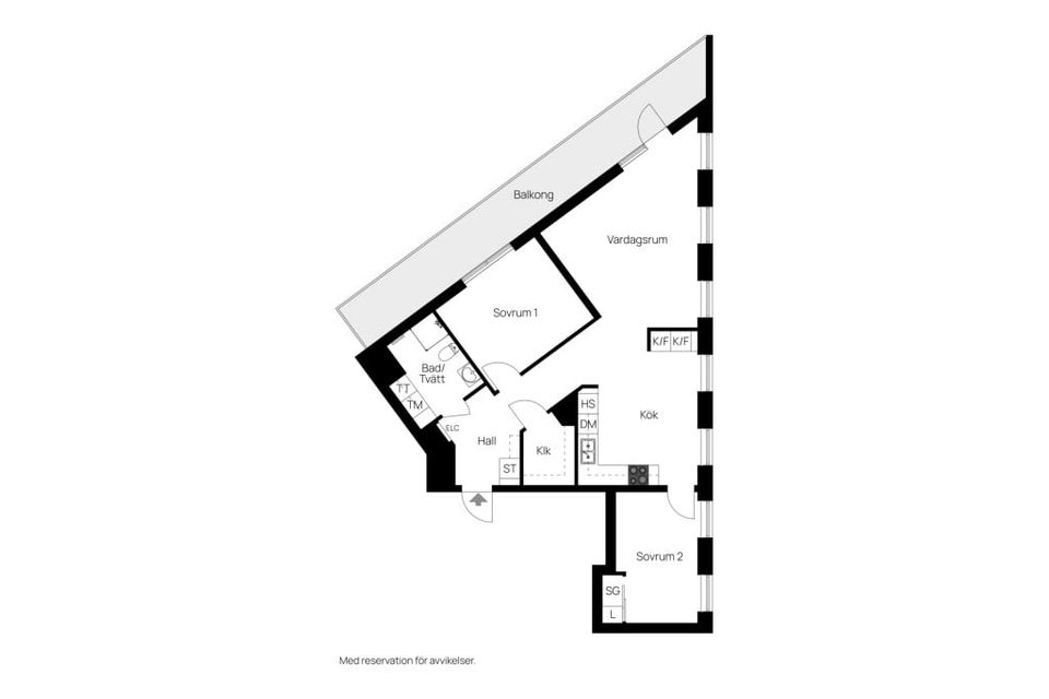 Bostadsrätt, Hammarby Allé 15, Hammarby Sjöstad, Stockholm