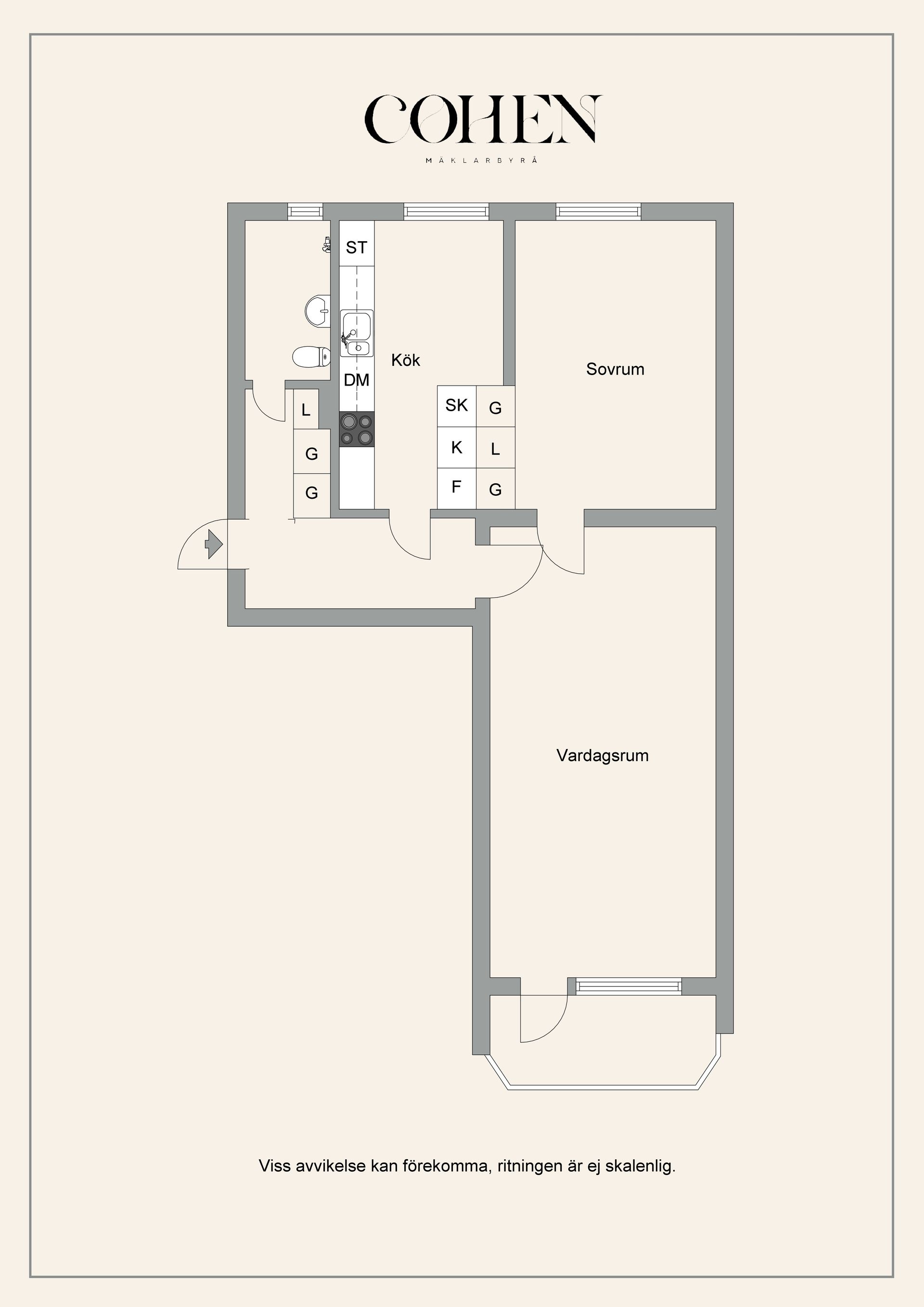 Bostadsrätt, Källparksgatan 10C, Salabacke, Uppsala