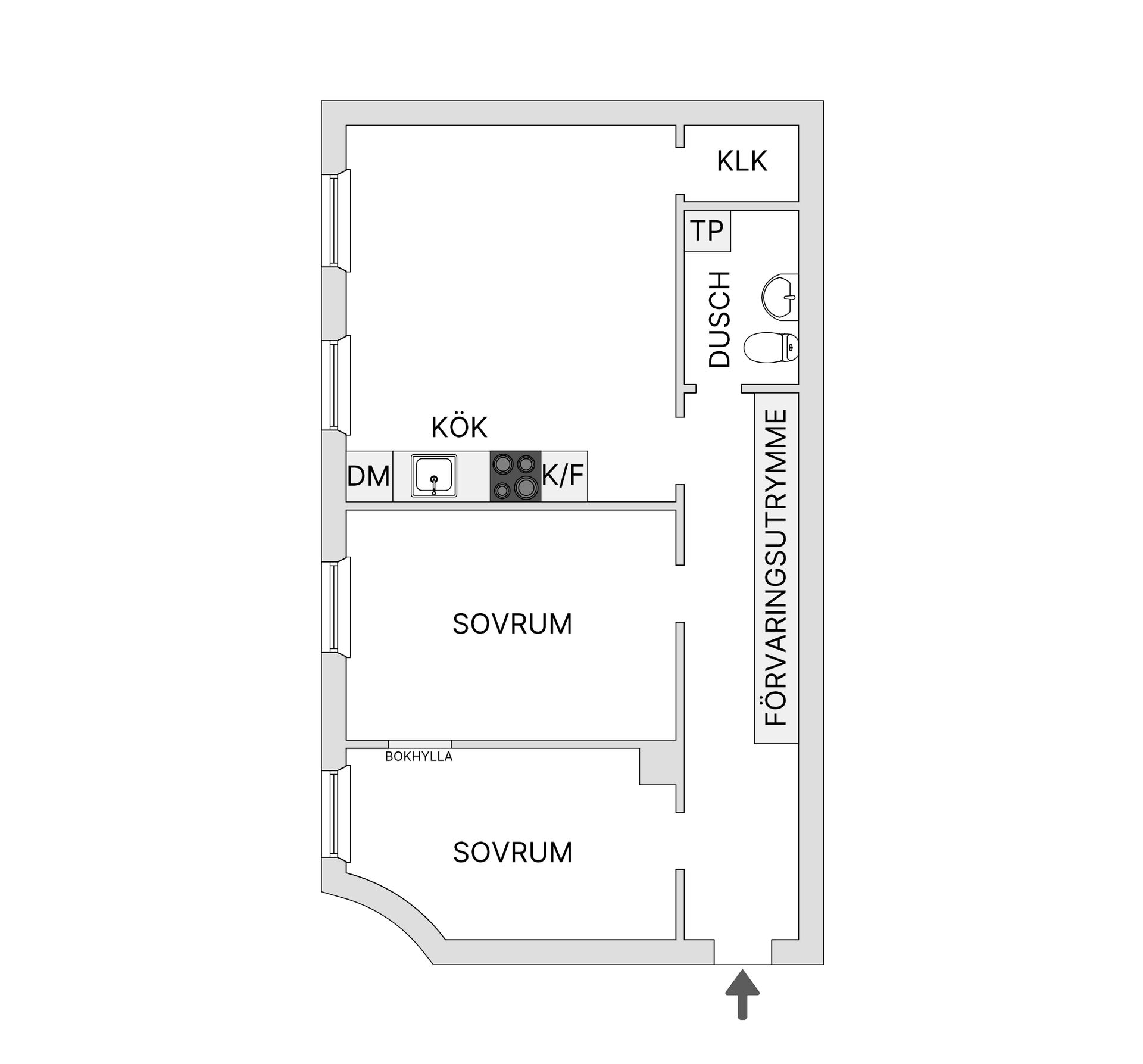 Bostadsrätt, Västmannagatan 30A, Odenplan, Stockholm