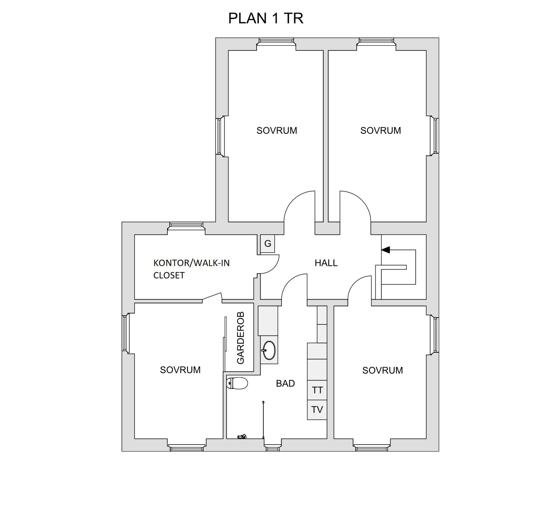 Villa, Västra Falkträsket 10, Falkträsket, Skellefteå