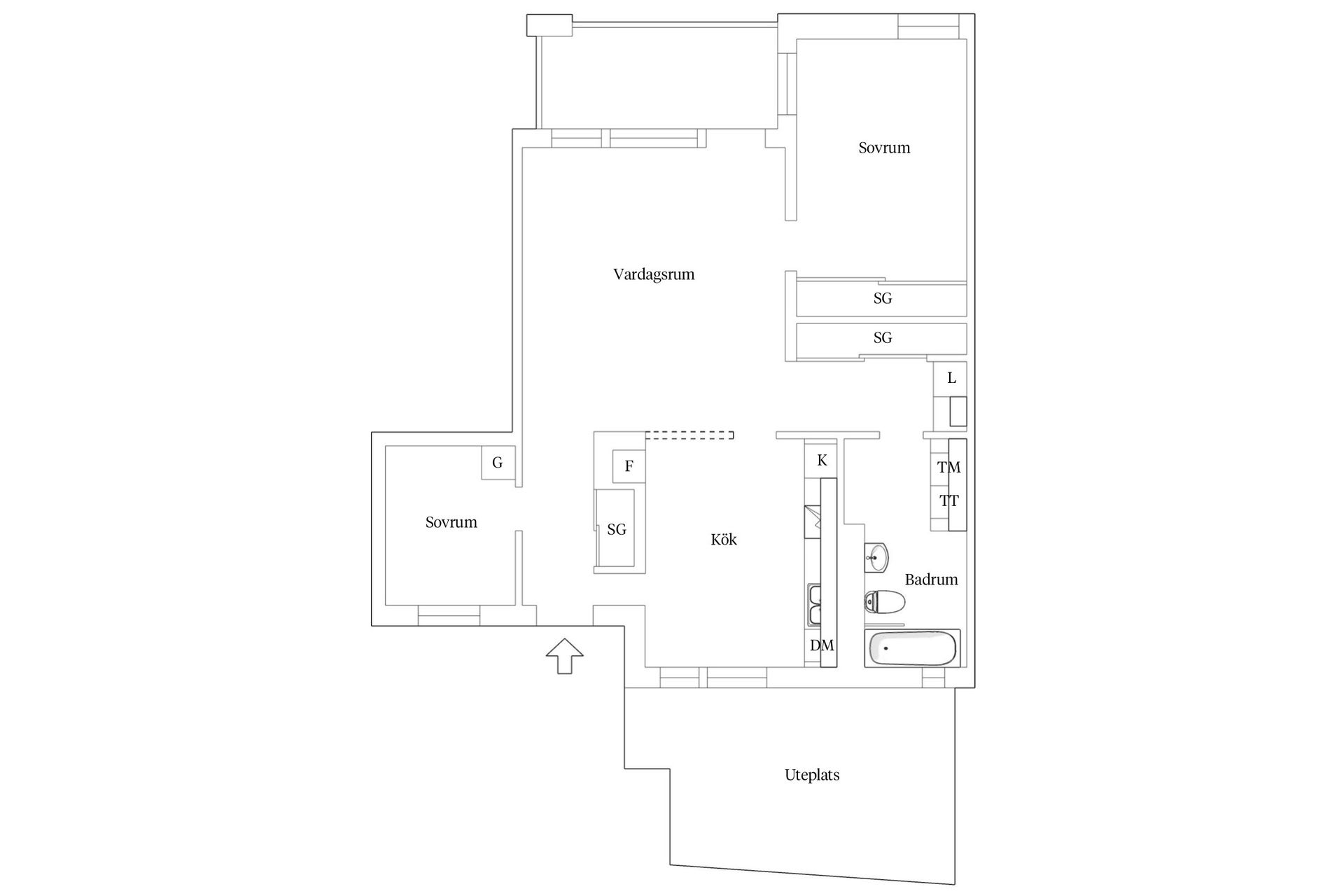 Bostadsrätt, Dartanjangs Gata 16C, Bromma - Annedal, Stockholm
