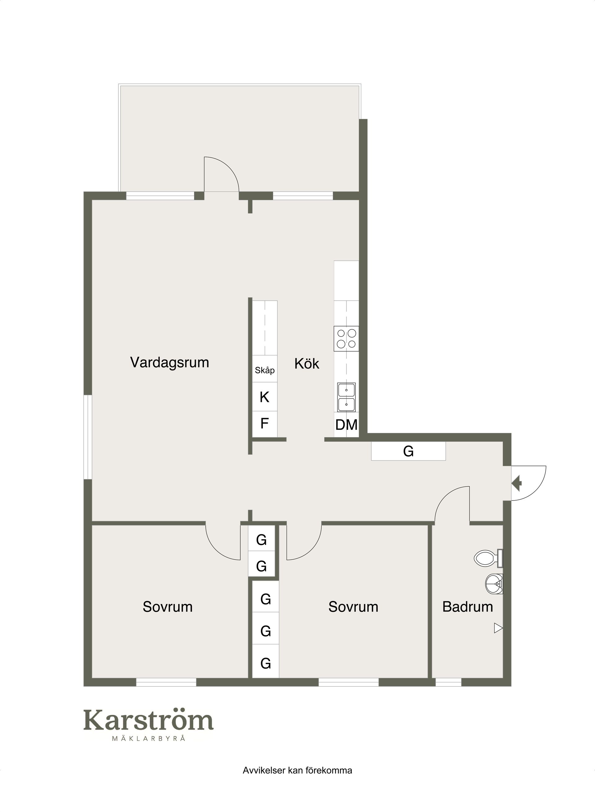 Bostadsrätt, Albäcksgatan 29C, Sundsvall