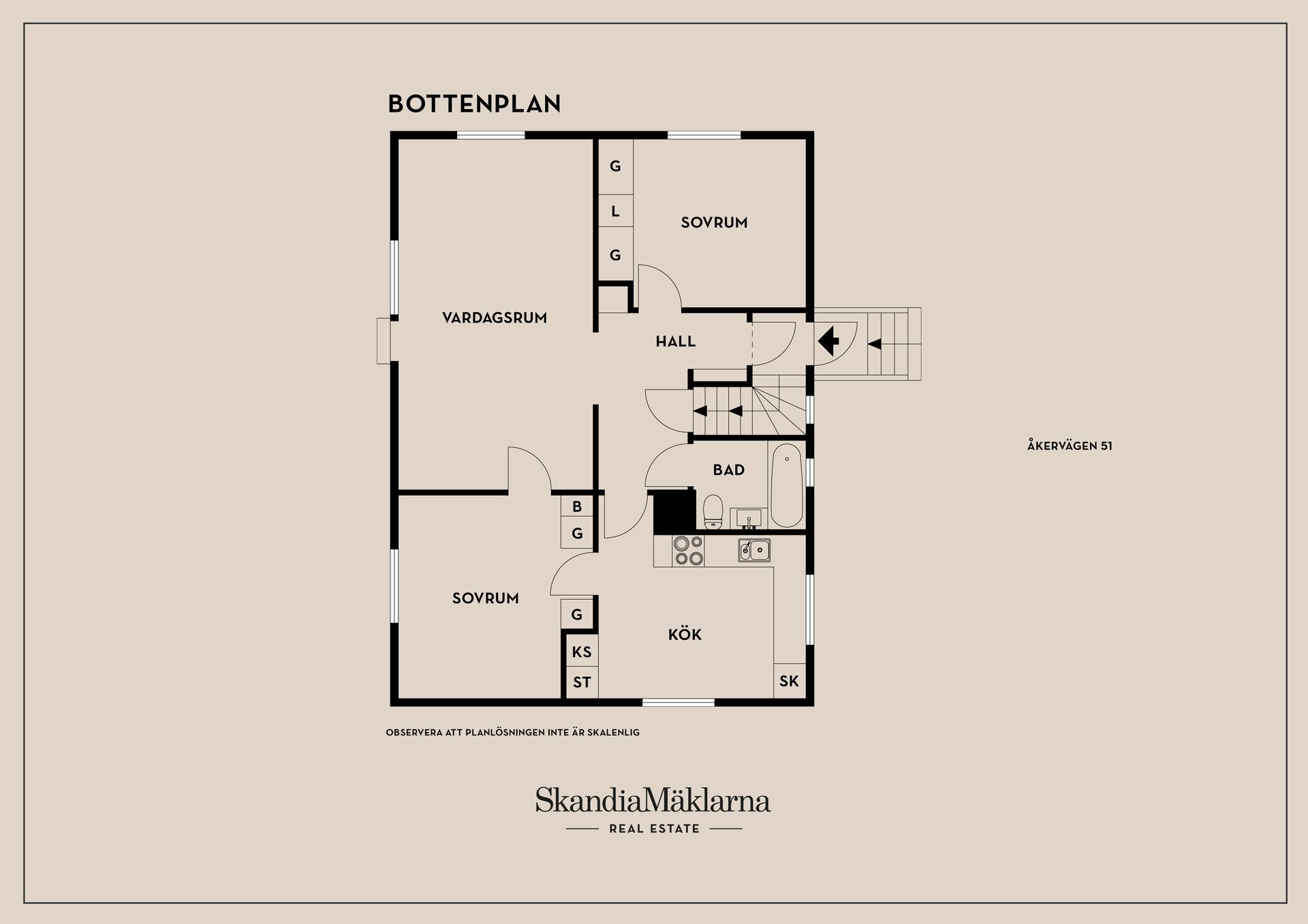 Villa, Åkervägen 51, Kristinehamn