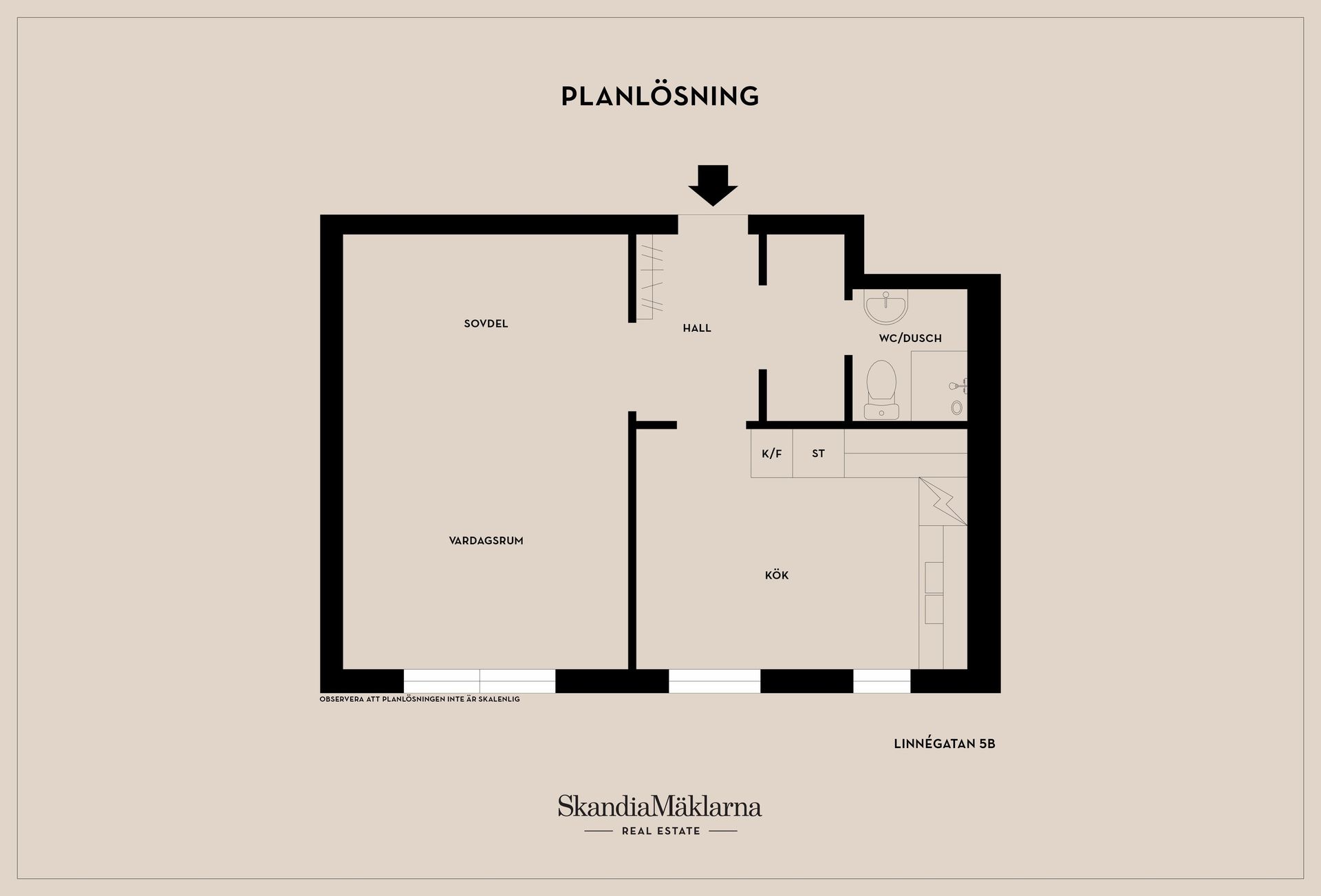 Bostadsrätt, Linnégatan 5B, Götene